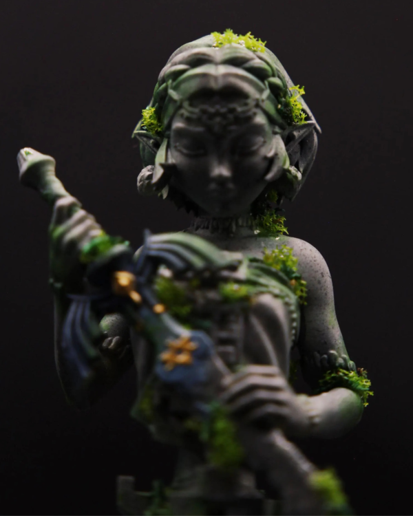 light guardian princess 3d resin figure