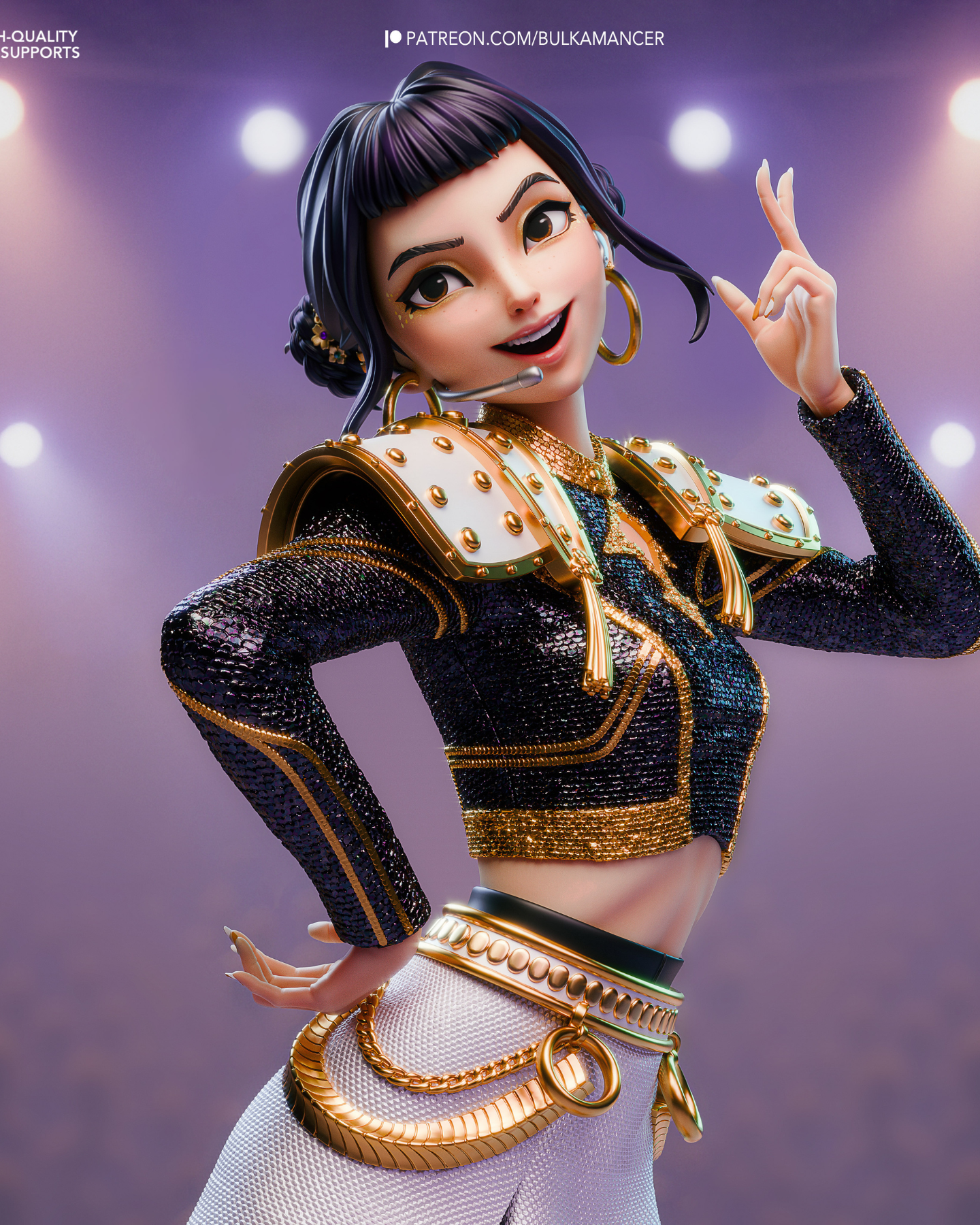 half blood leader | 3d resin figure half blood leader | 3d resin figure