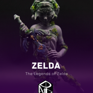 light guardian princess 3d resin figure