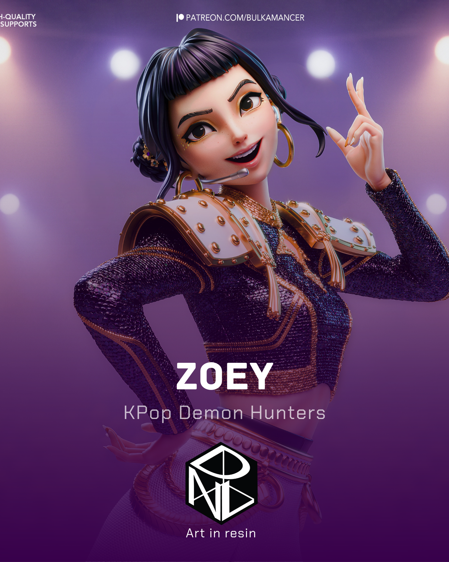 half blood leader | 3d resin figure half blood leader | 3d resin figure