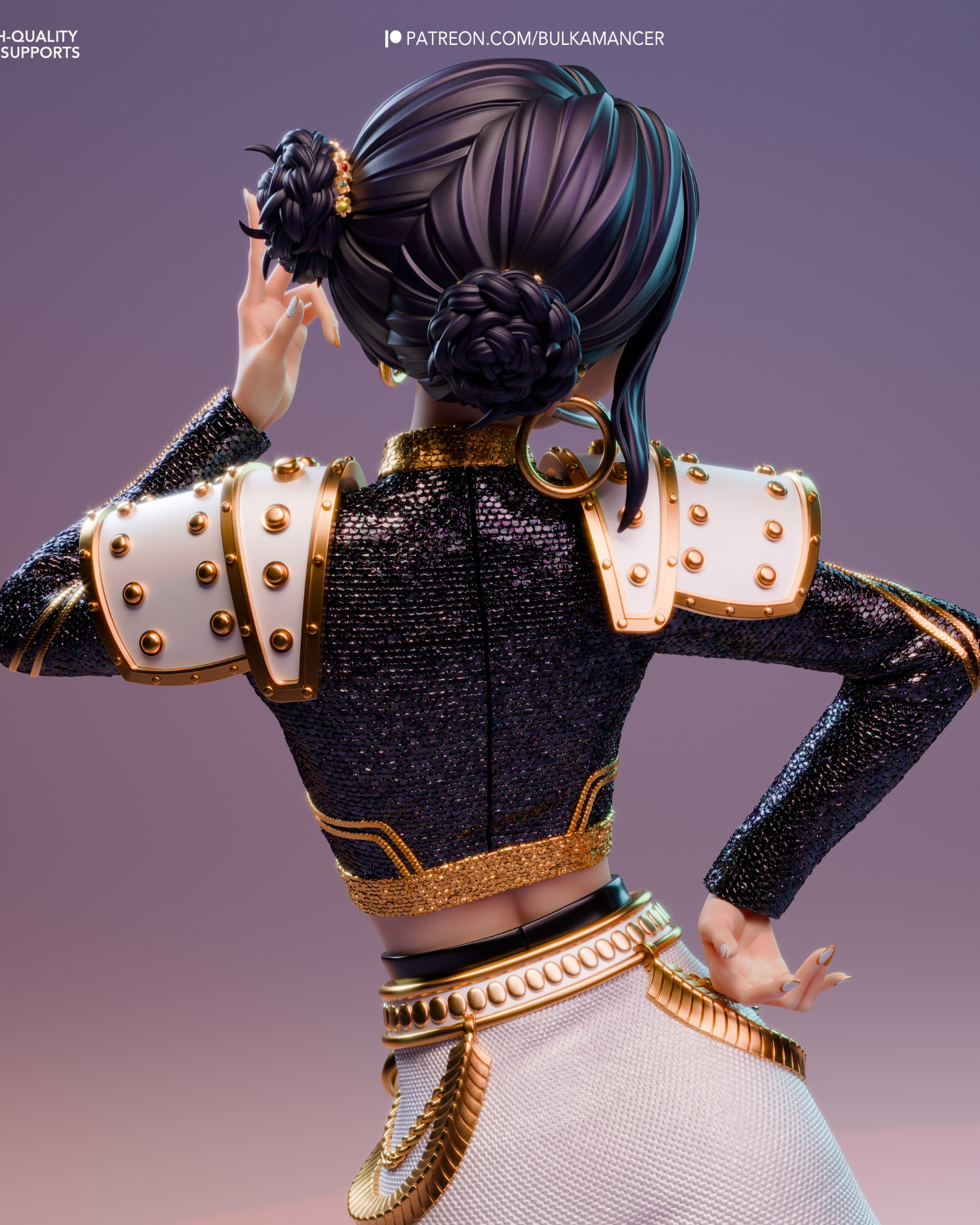 half blood leader | 3d resin figure half blood leader | 3d resin figure