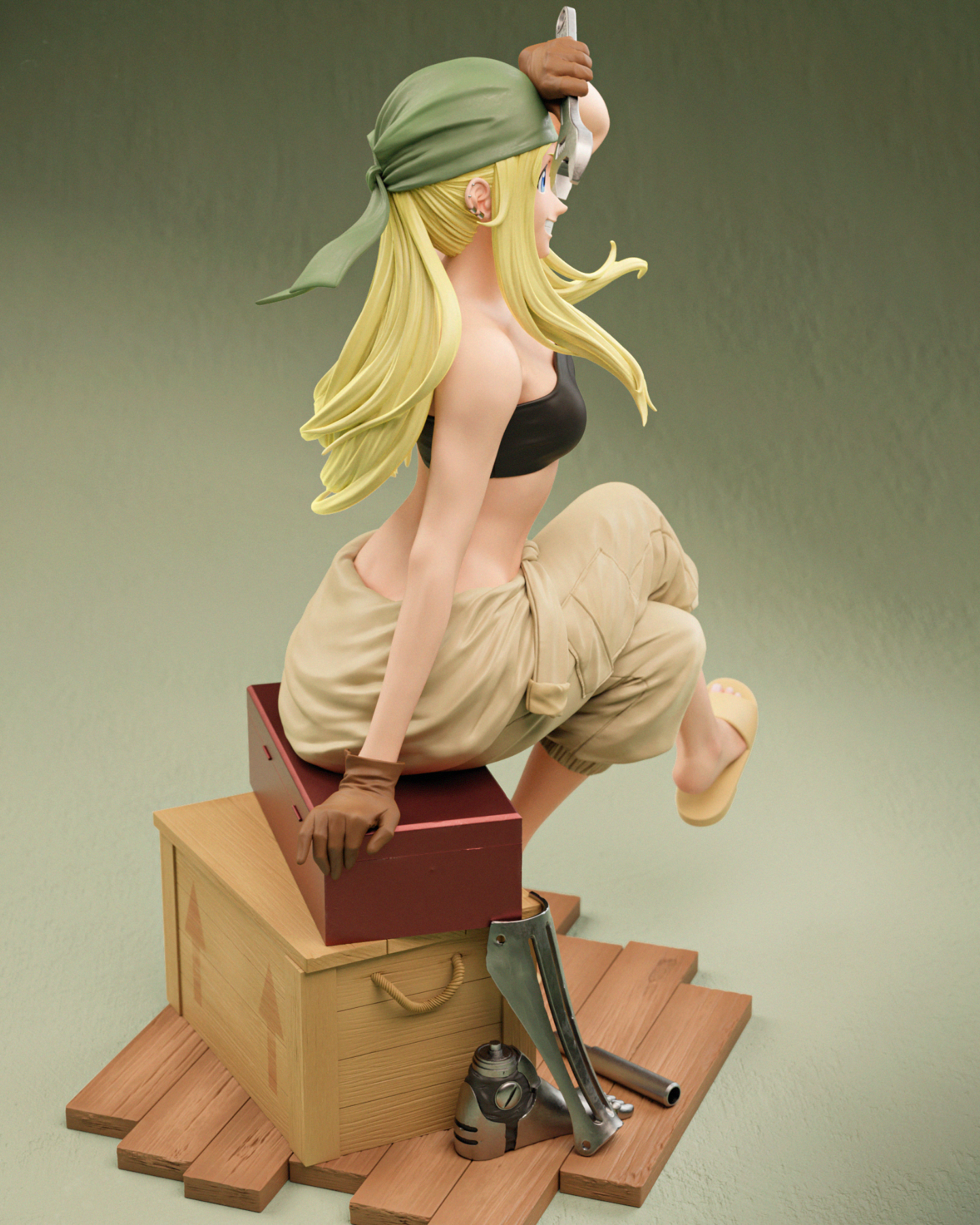 automail queen | 3d resin figure automail queen | 3d resin figure