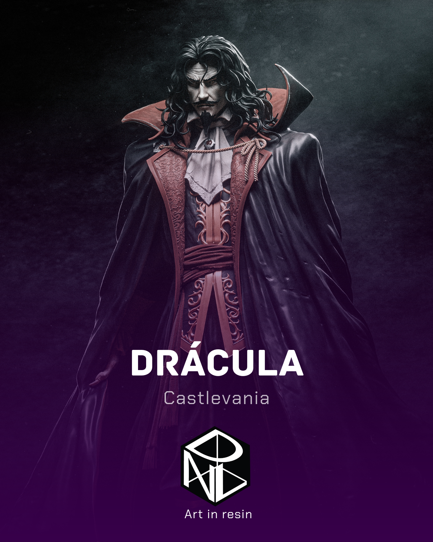 crimson blossom | 3d resin figure crimson blossom | 3d resin figure