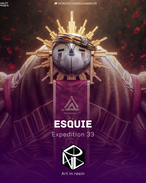 the veilwalker | 3d resin figure