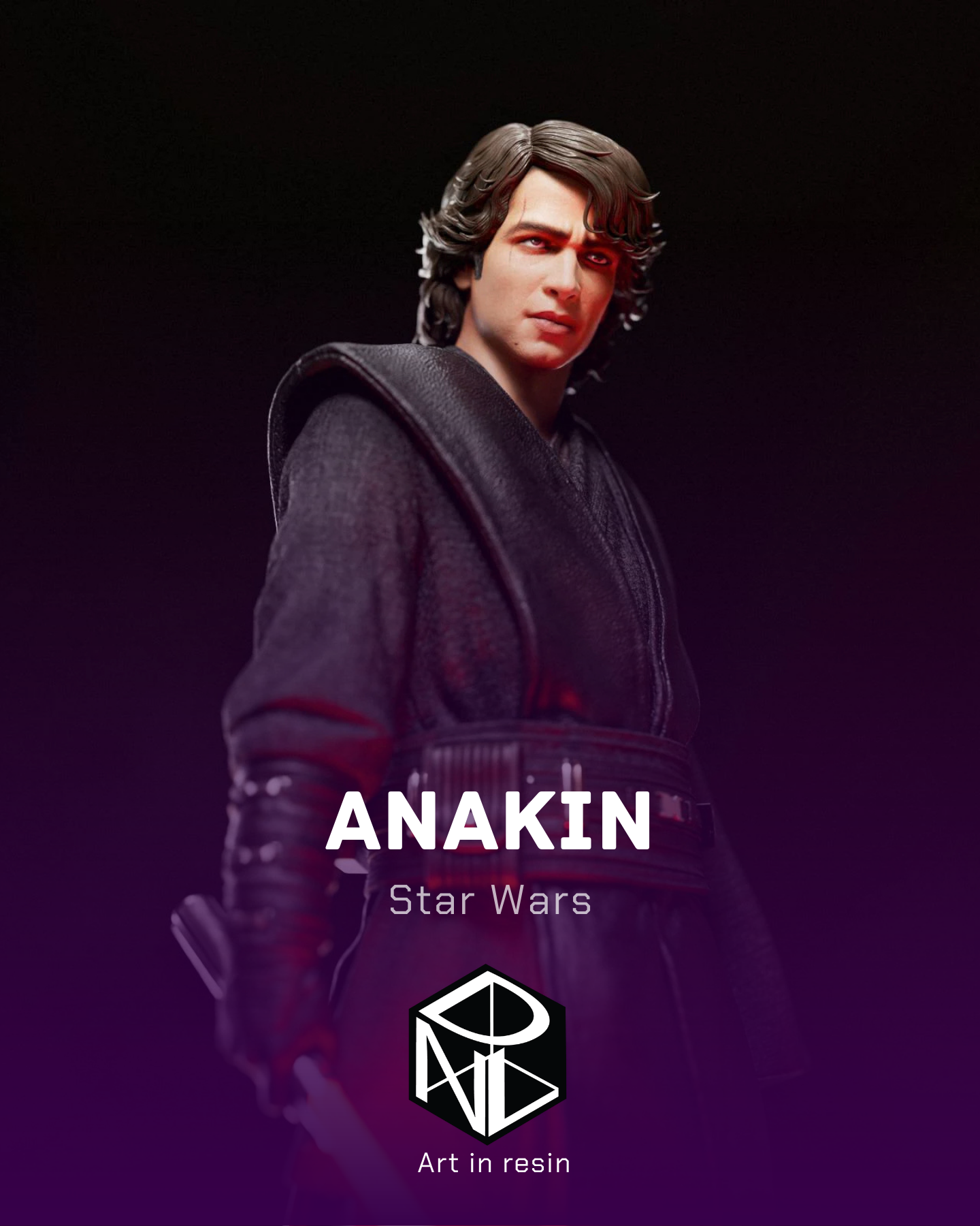 crimson blossom | 3d resin figure crimson blossom | 3d resin figure