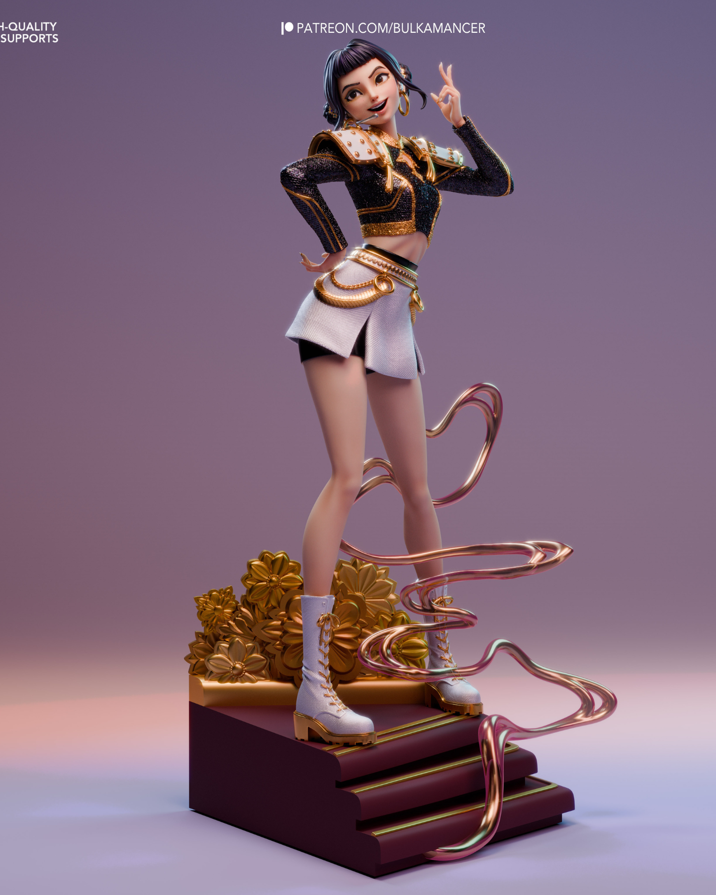 half blood leader | 3d resin figure half blood leader | 3d resin figure