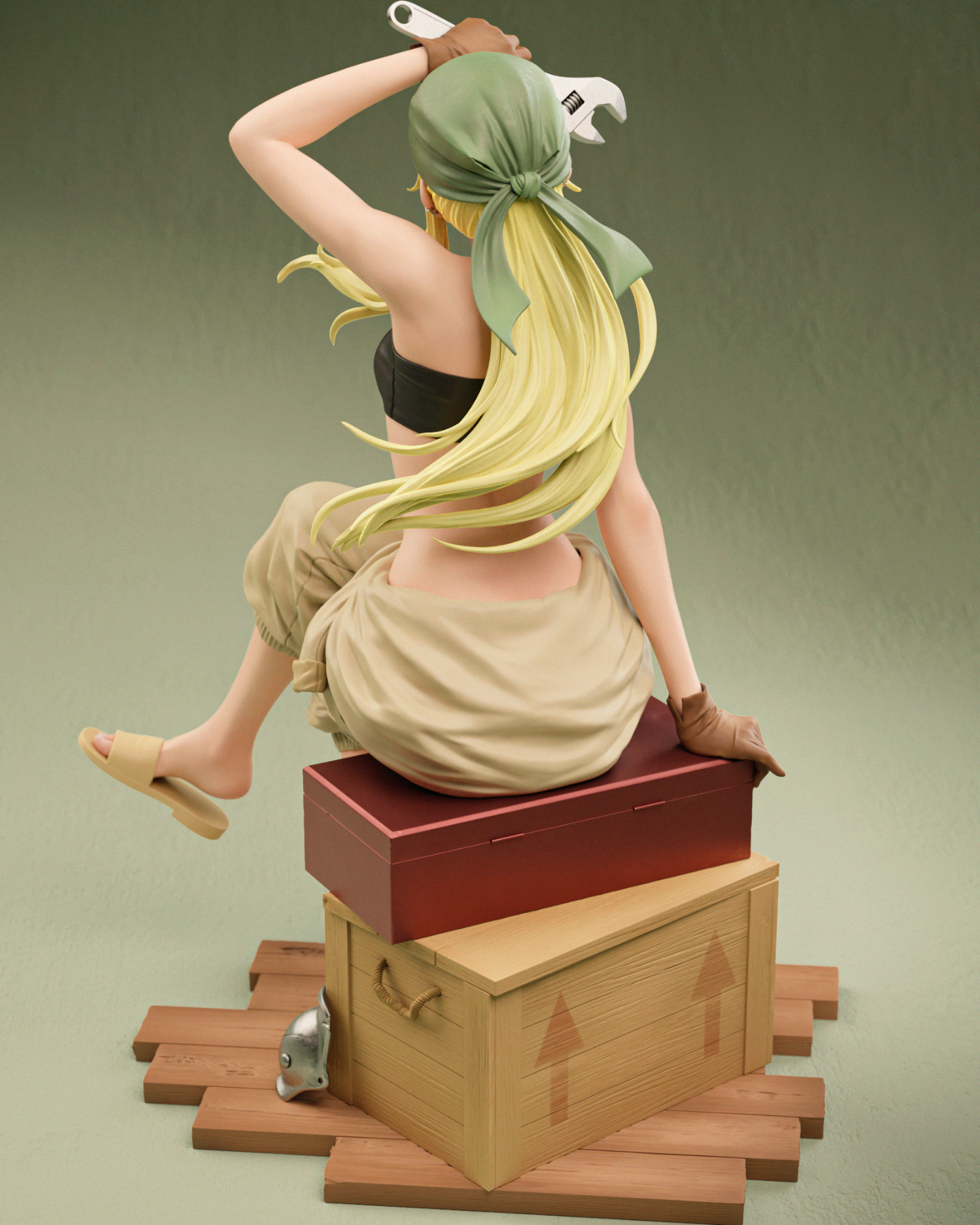 automail queen | 3d resin figure automail queen | 3d resin figure