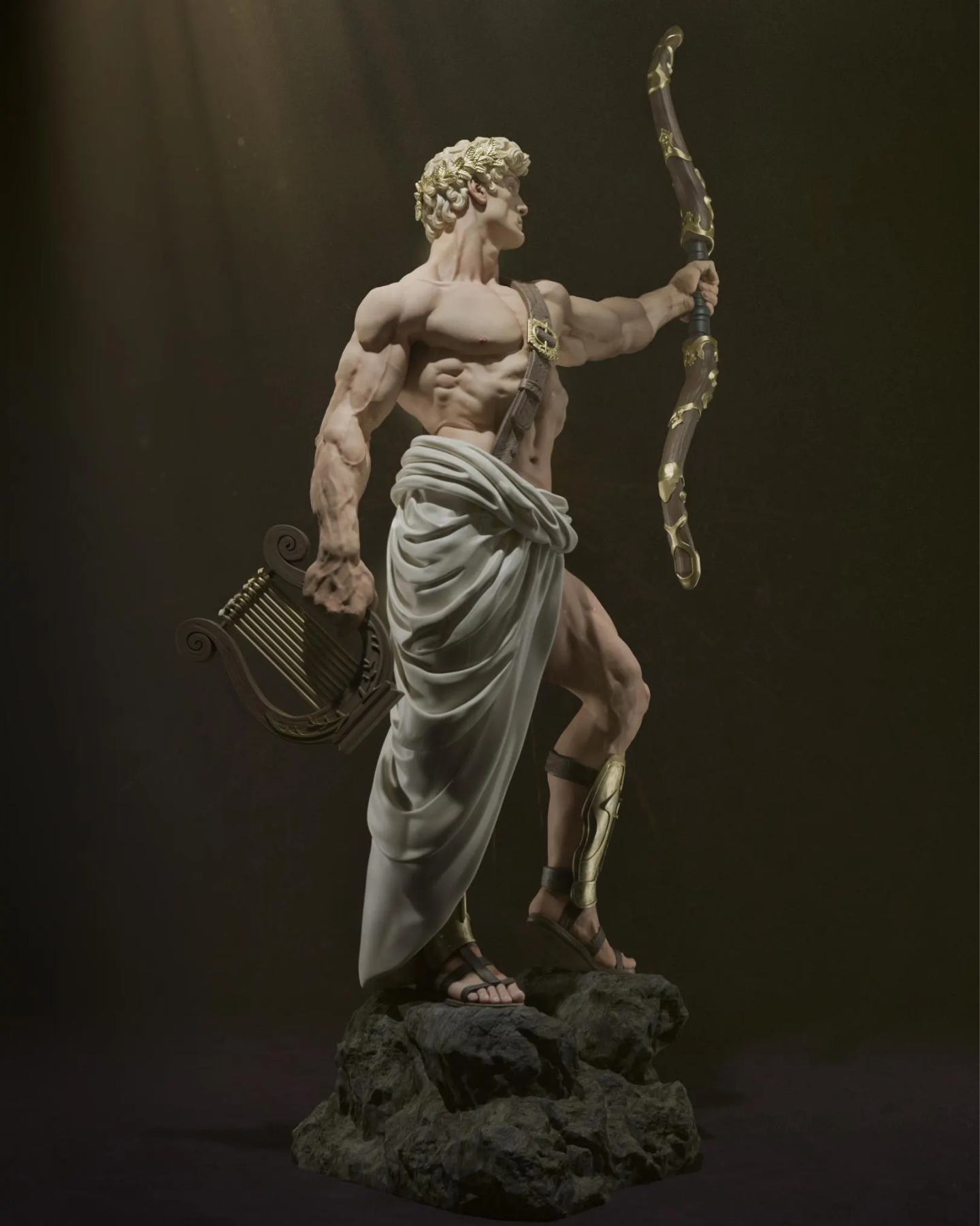 archangel michael sculpture | 3d resin figure archangel michael sculpture | 3d resin figure