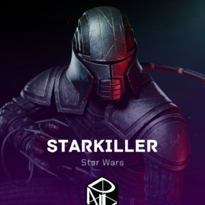 crimson blossom | 3d resin figure