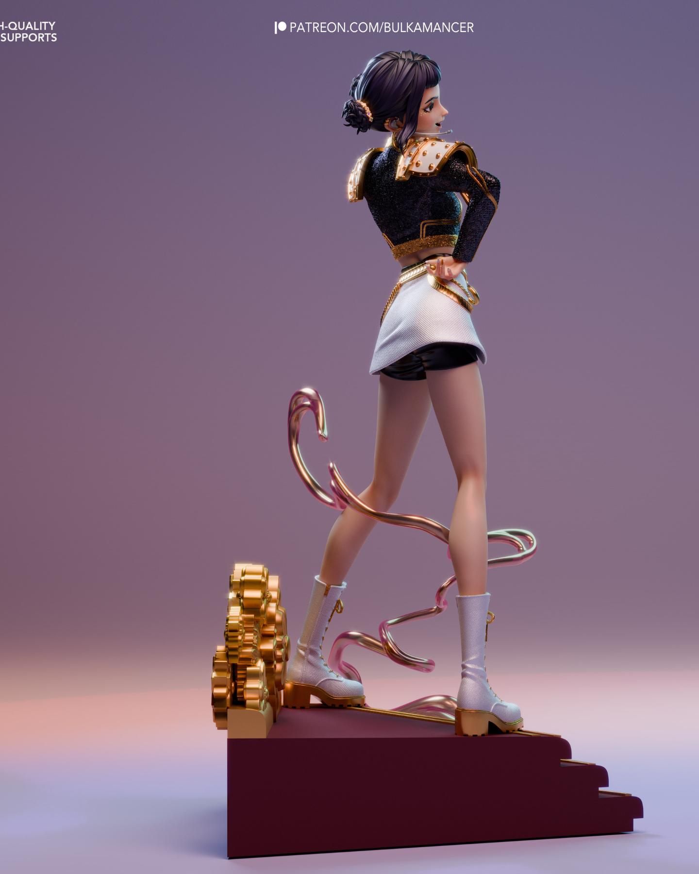 half blood leader | 3d resin figure half blood leader | 3d resin figure