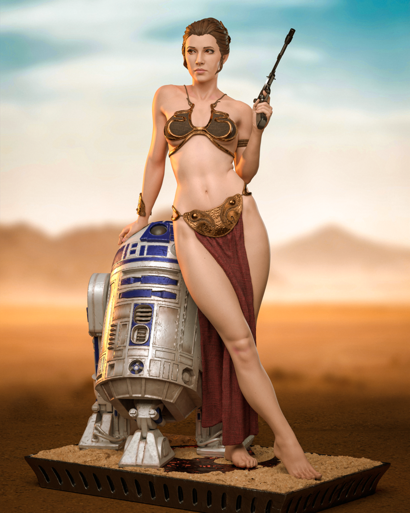 rebel icon | 3d resin figure rebel icon | 3d resin figure