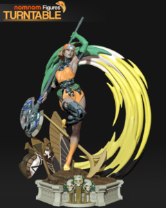 Home princess of the underworld | 3d resin figure