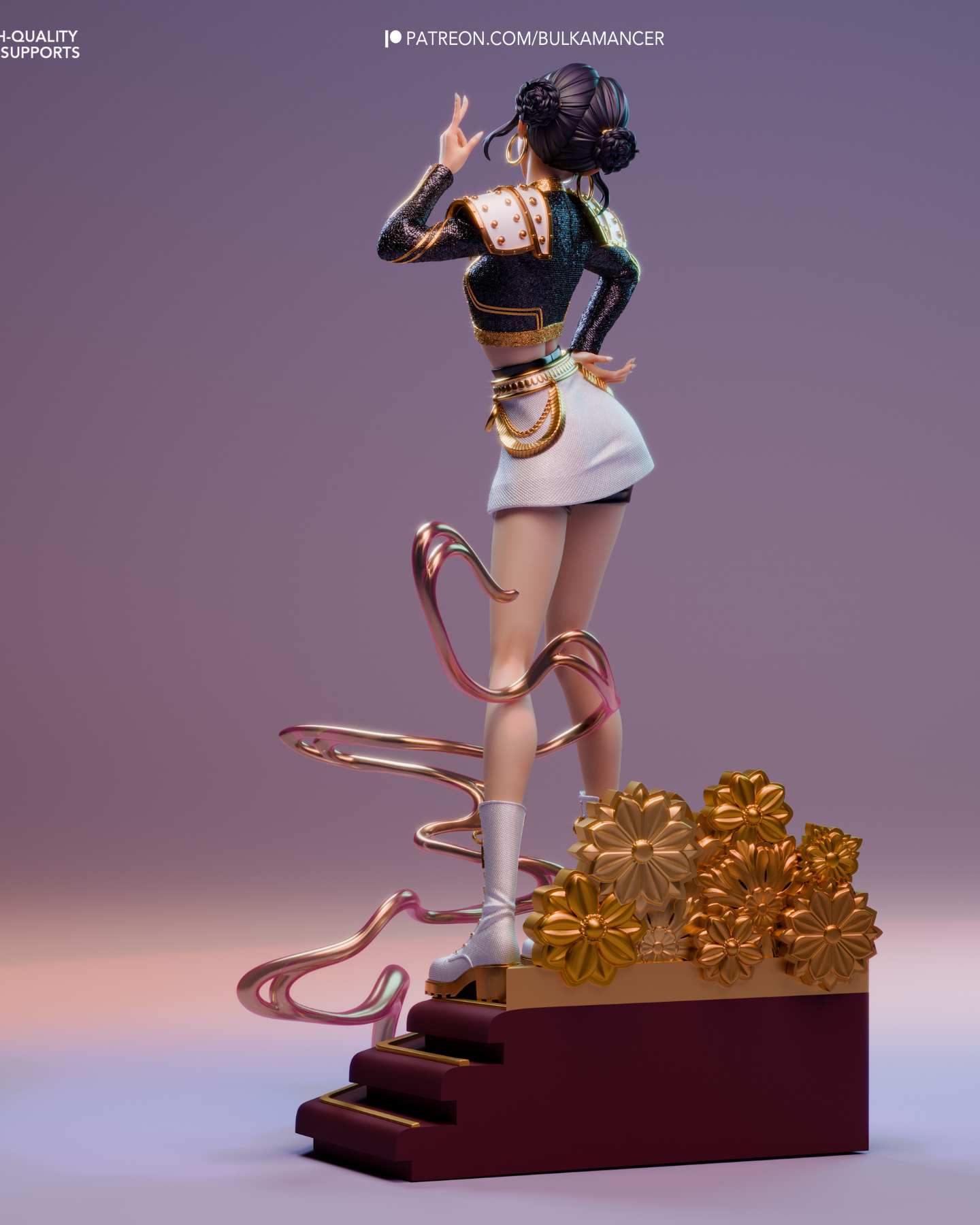 half blood leader | 3d resin figure half blood leader | 3d resin figure