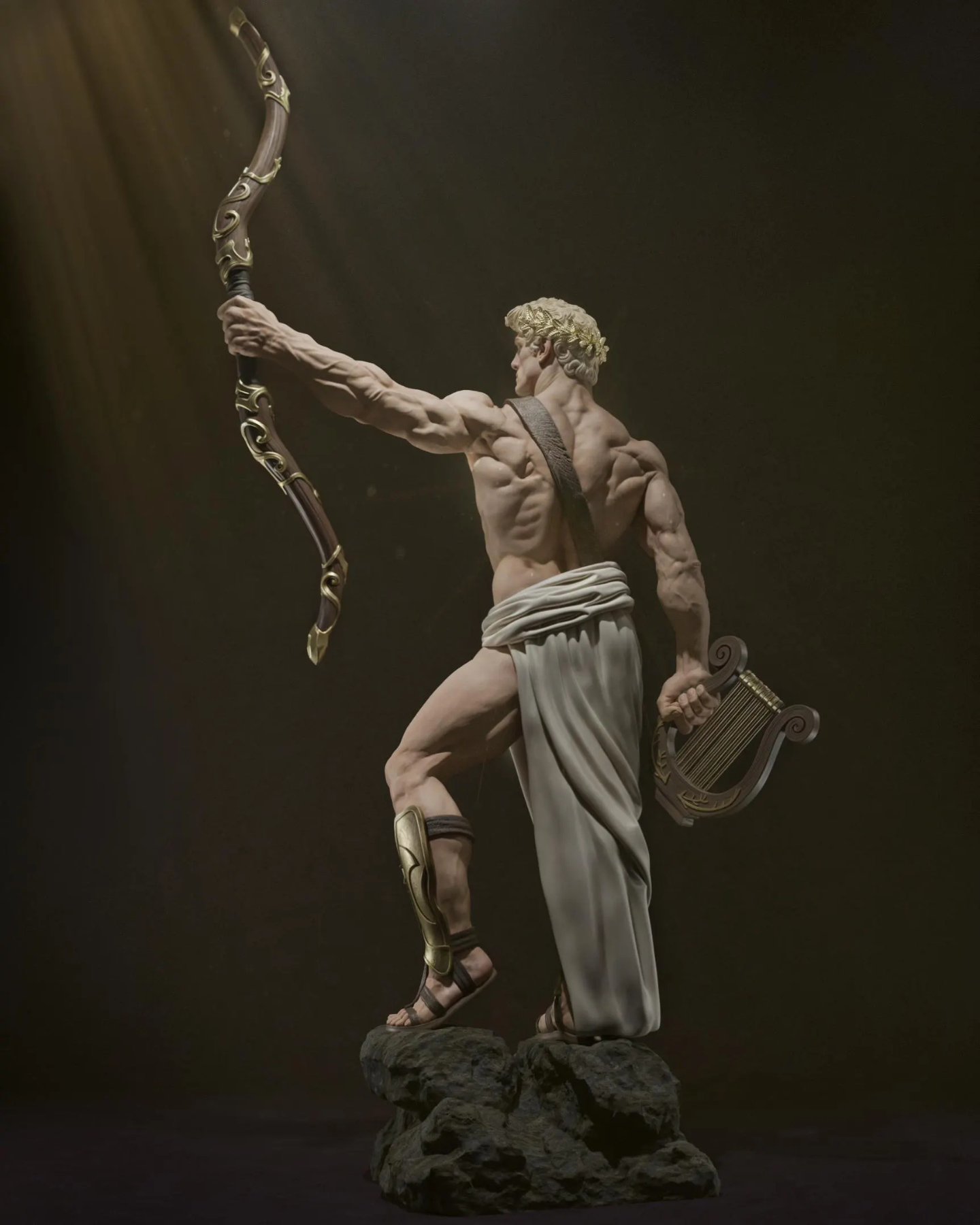 archangel michael sculpture | 3d resin figure archangel michael sculpture | 3d resin figure