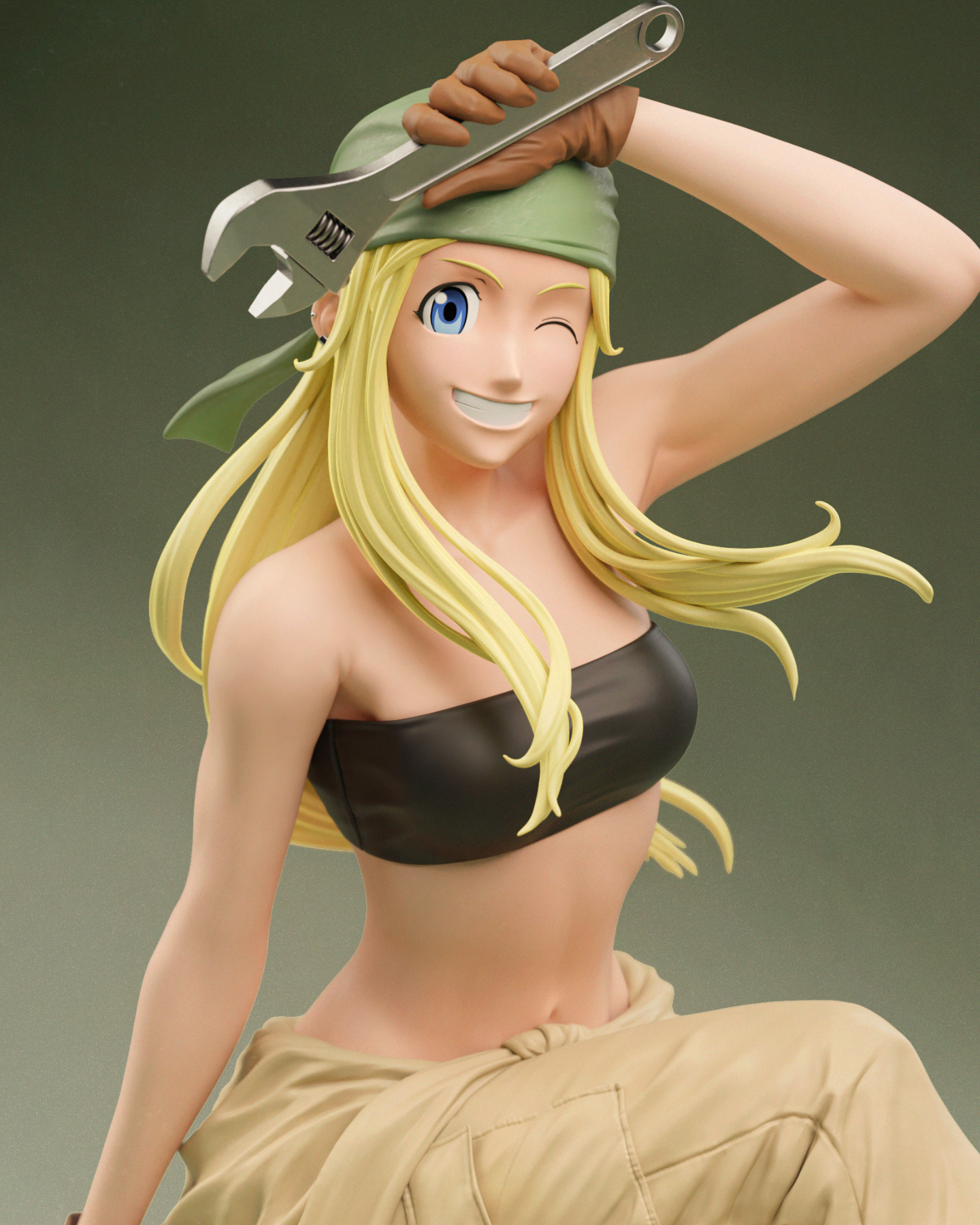 automail queen | 3d resin figure automail queen | 3d resin figure