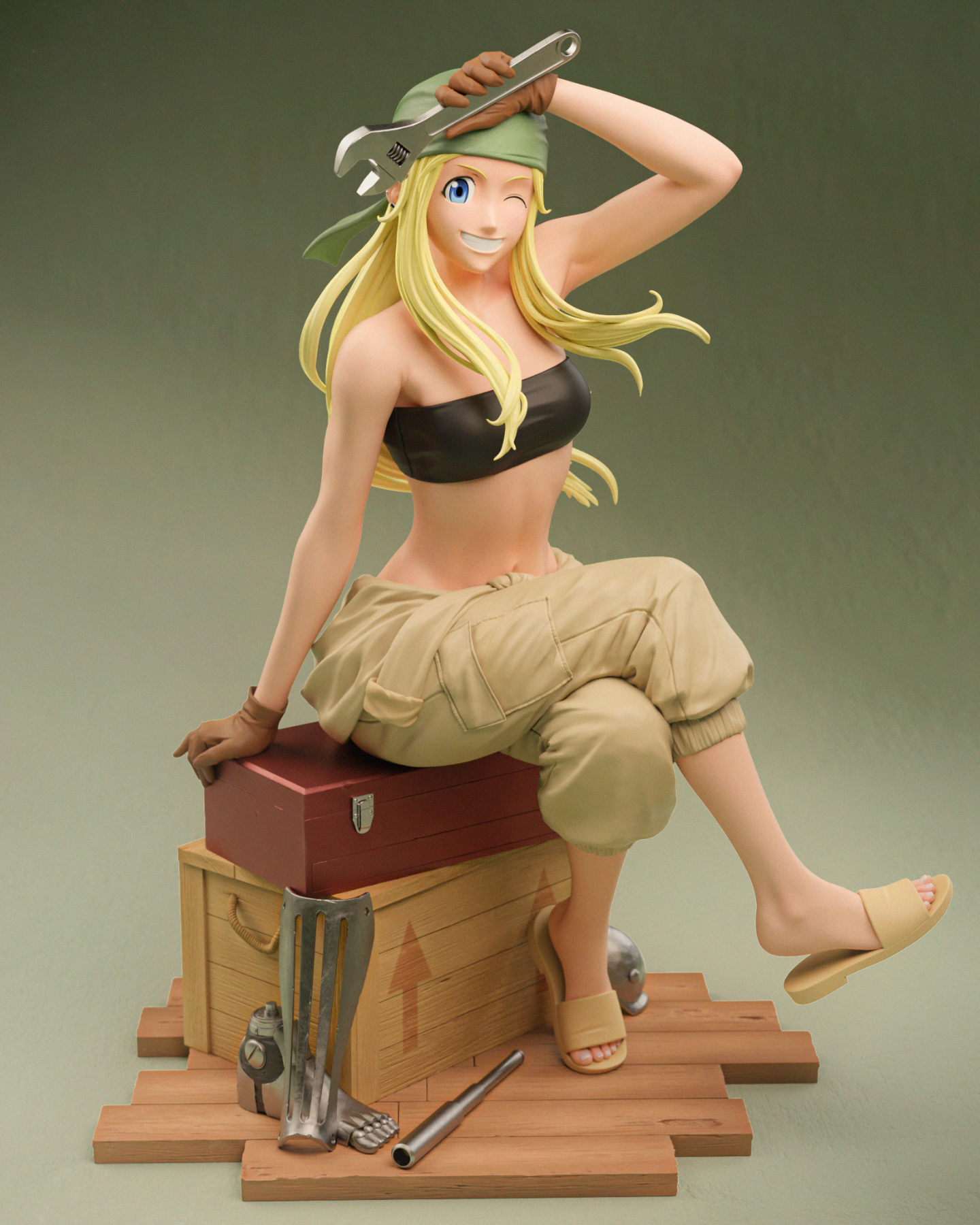 automail queen | 3d resin figure automail queen | 3d resin figure