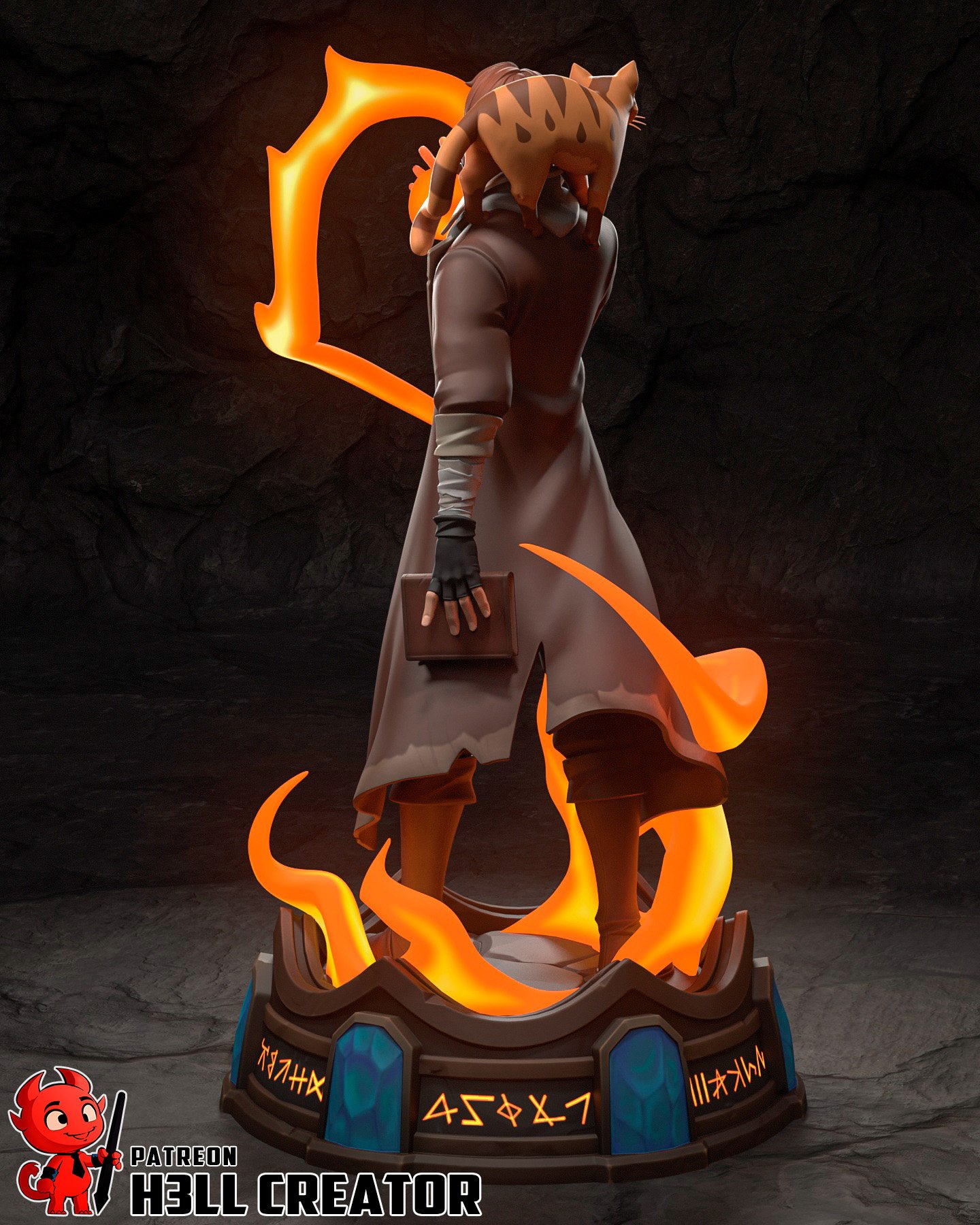 ironfist monk | 3d resin figure ironfist monk | 3d resin figure