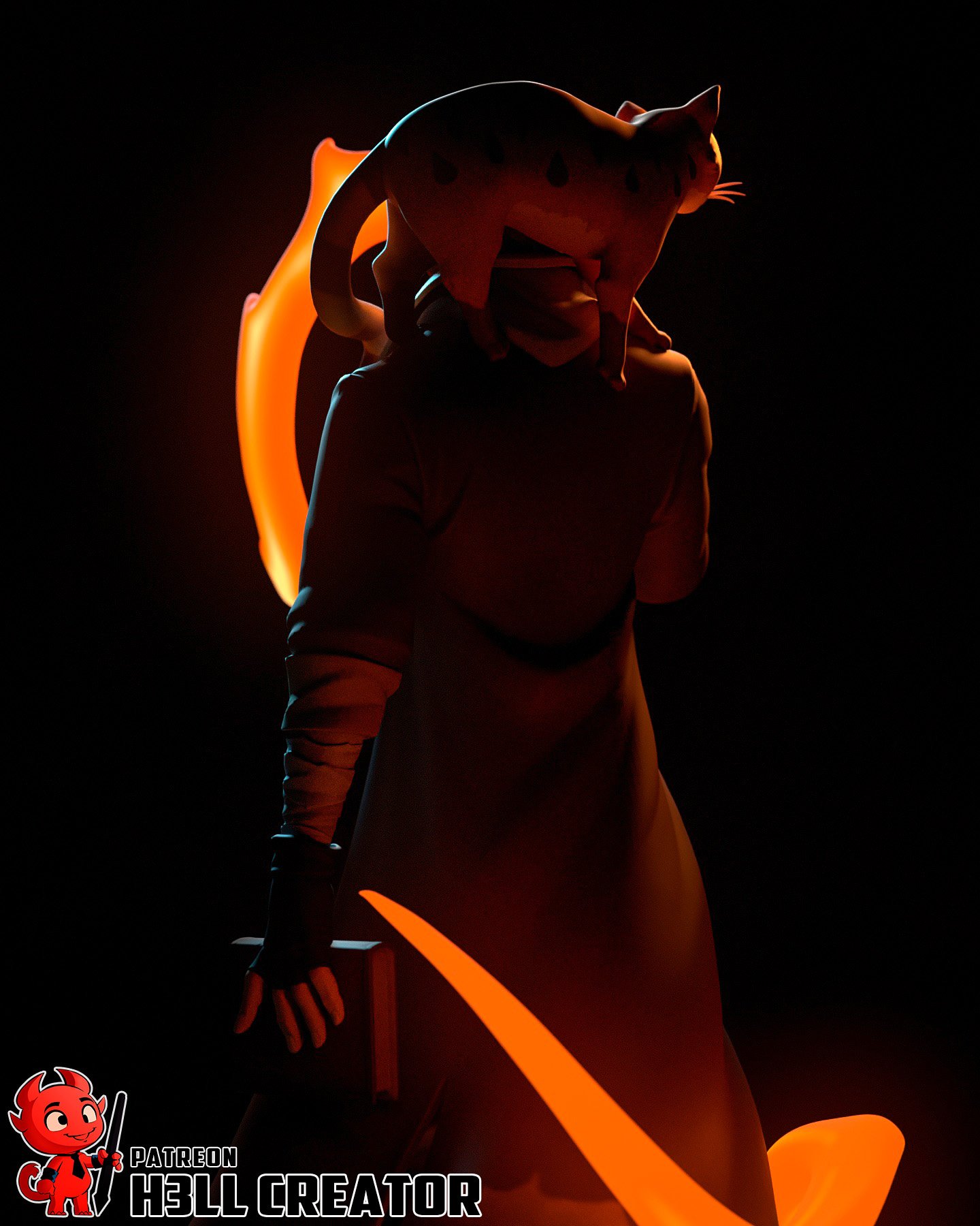 ironfist monk | 3d resin figure ironfist monk | 3d resin figure