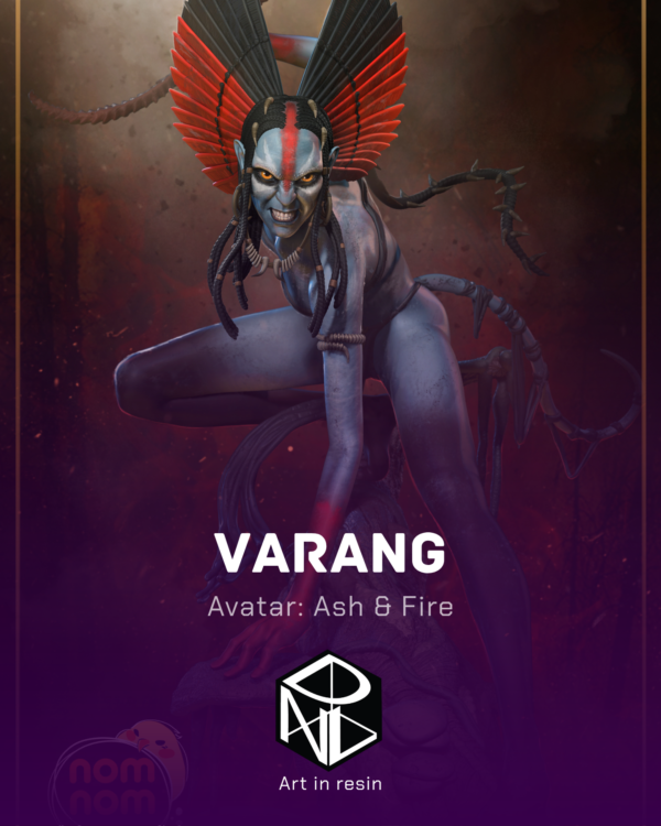 bloodfang huntress | 3d resin figure