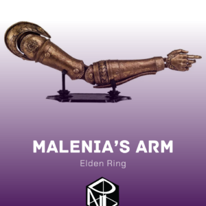 scarlet blade’s arm | 3d resin figure