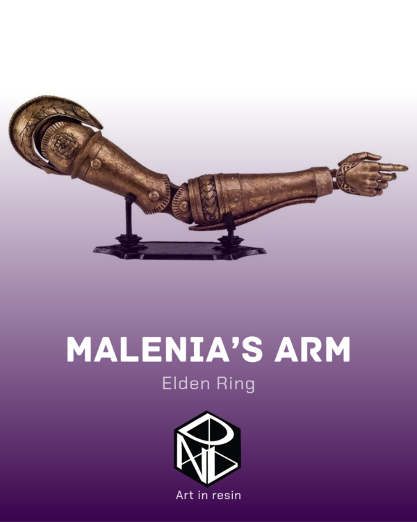 scarlet blade’s arm | 3d resin figure