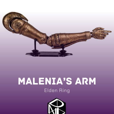 scarlet blade’s arm | 3d resin figure