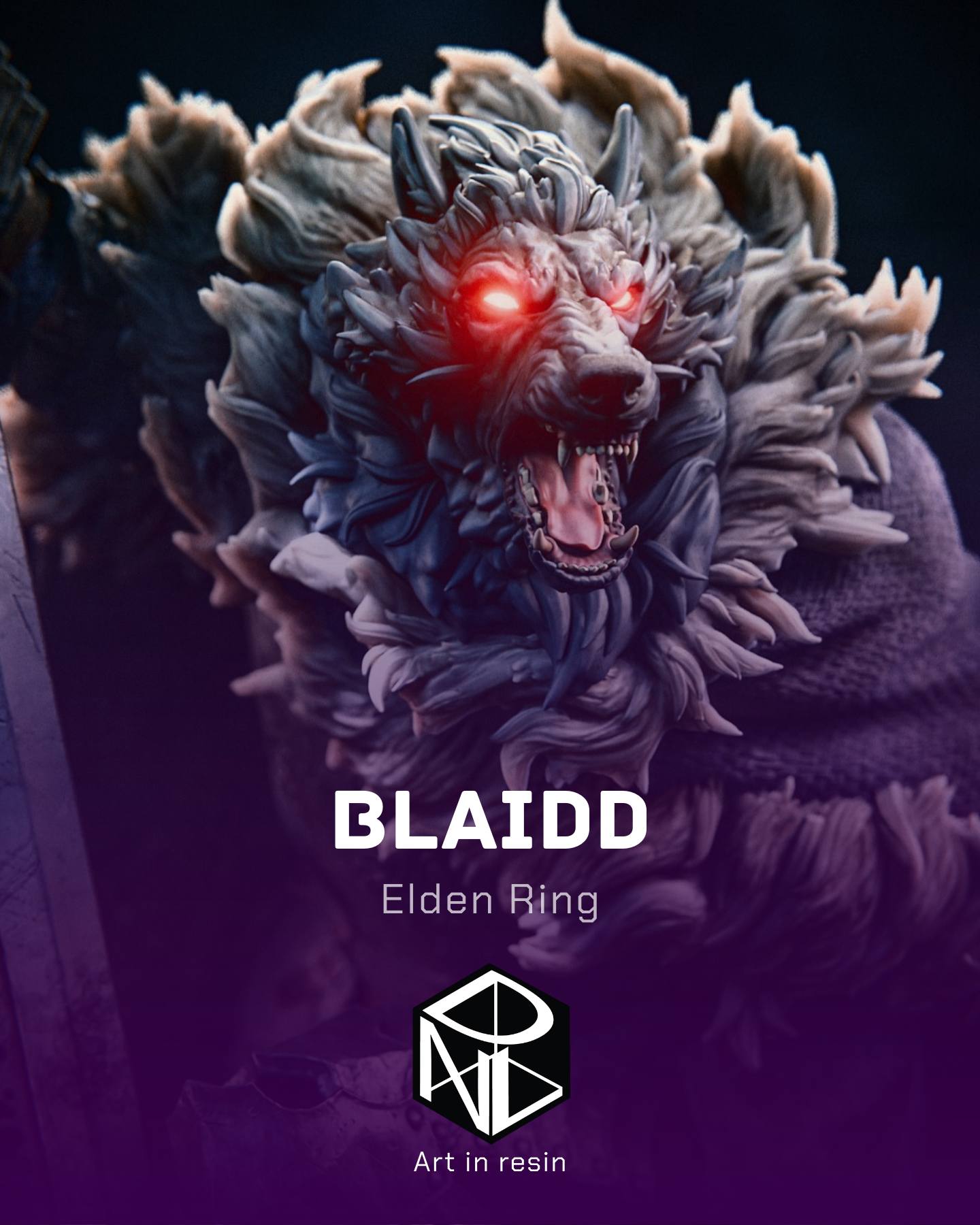 moonfang guardian 3d resin figure moonfang guardian 3d resin figure