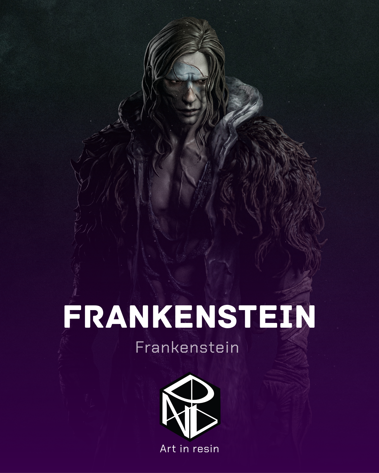 frankenstein 3d resin figure frankenstein 3d resin figure