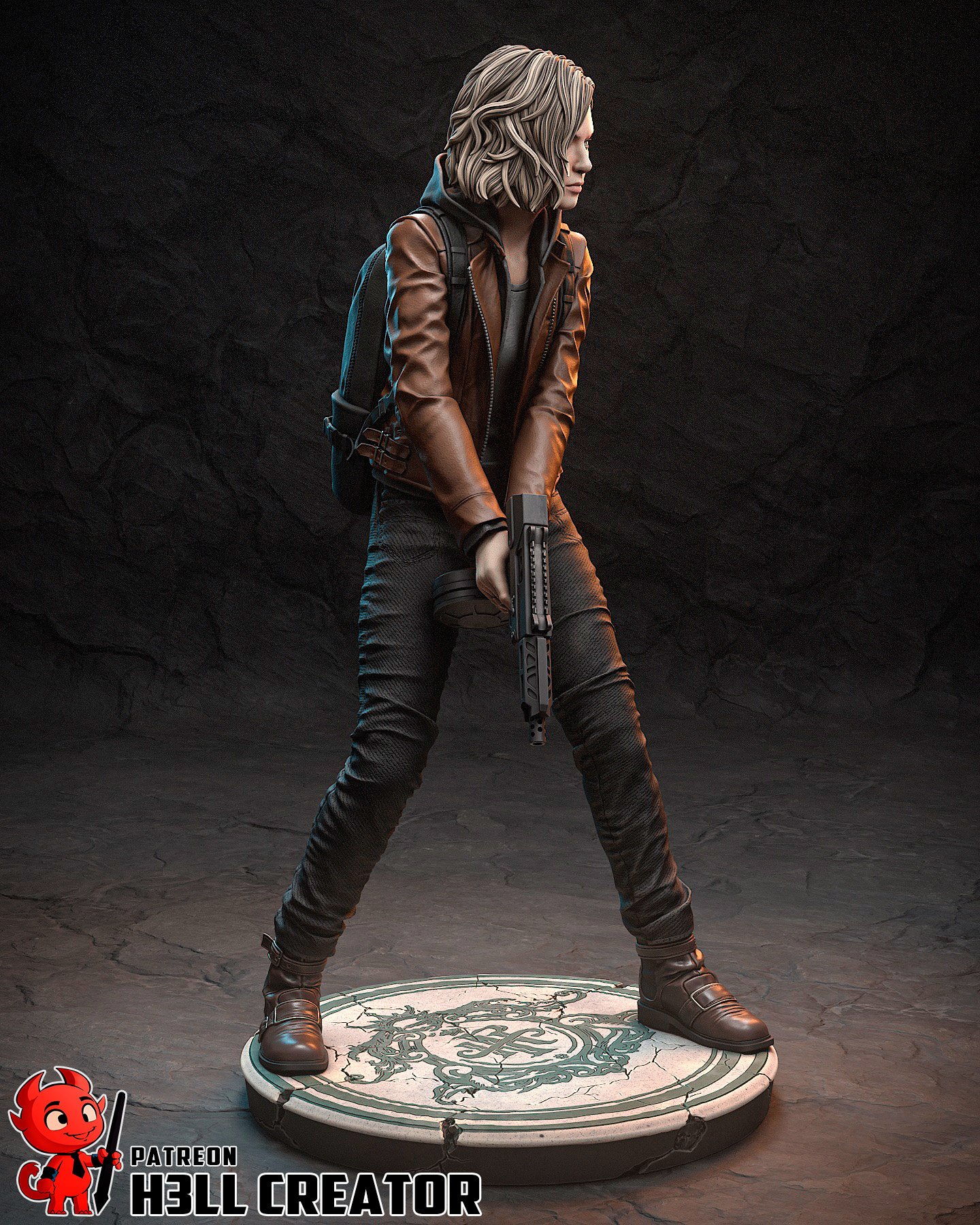 echo of raccoon | 3d resin figure (copia) echo of raccoon | 3d resin figure (copia)