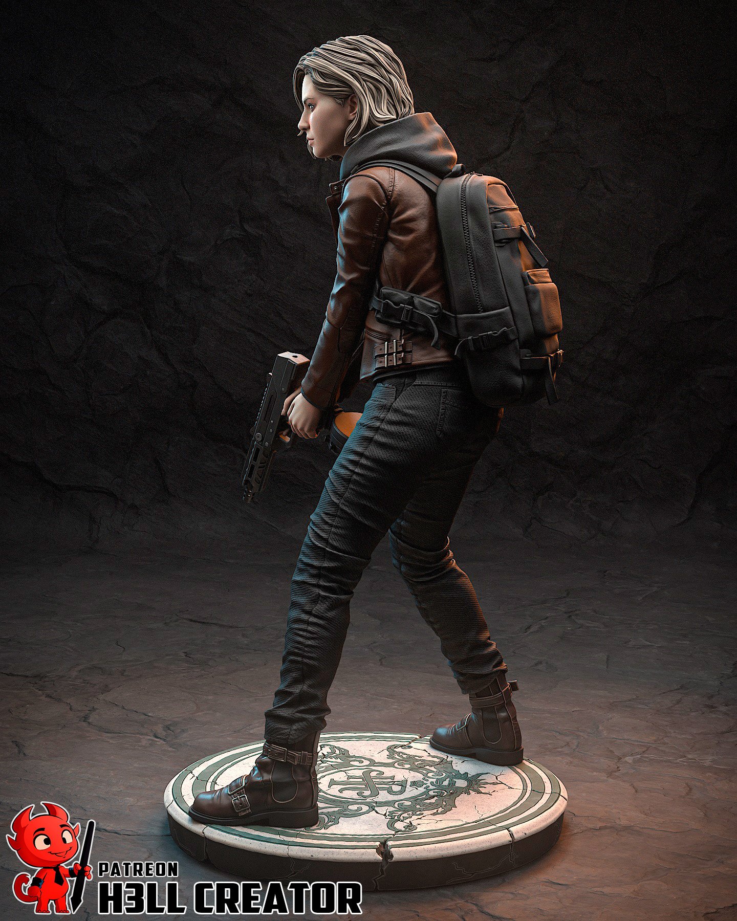 echo of raccoon | 3d resin figure (copia) echo of raccoon | 3d resin figure (copia)
