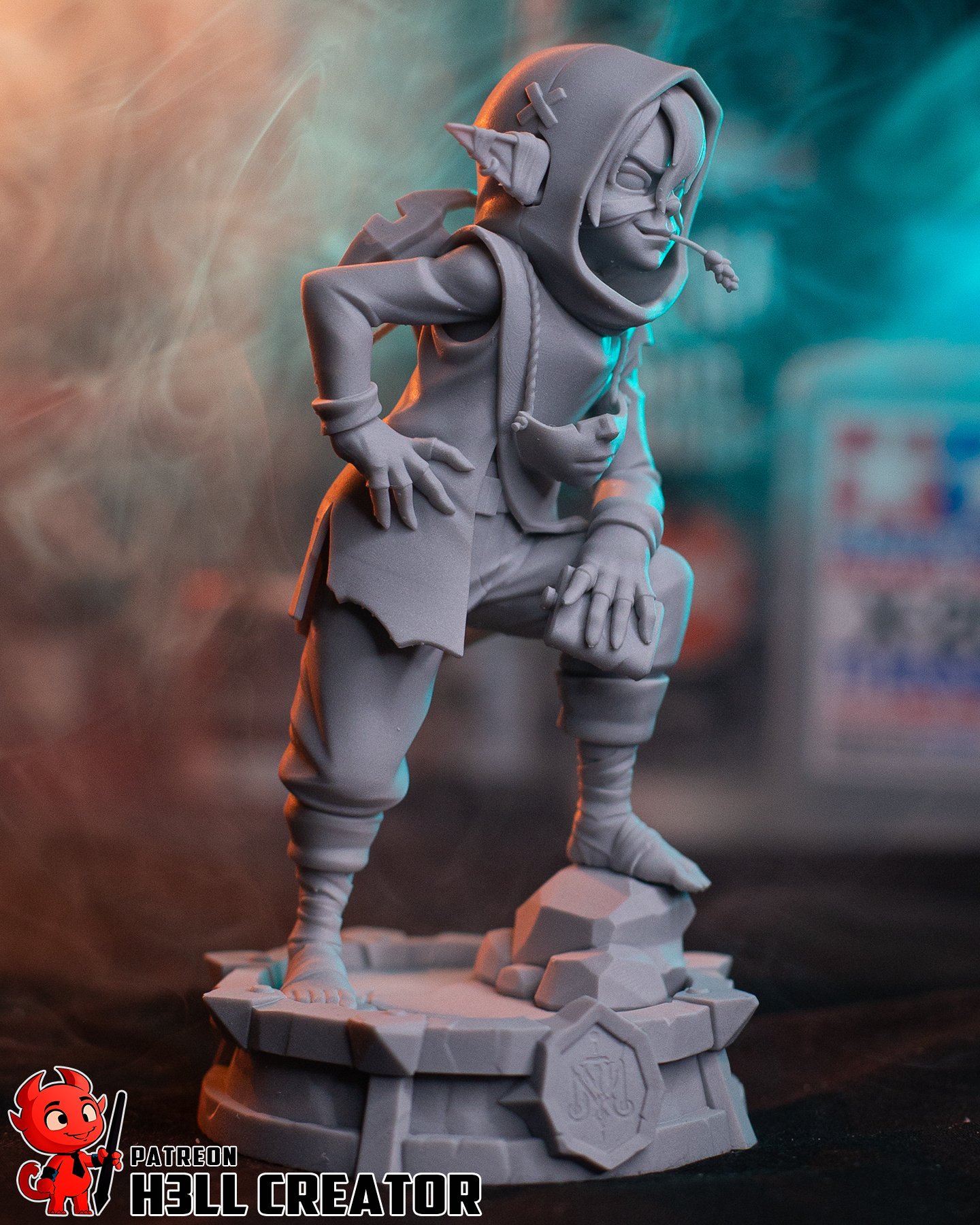 the pocket brave | 3d resin figure the pocket brave | 3d resin figure