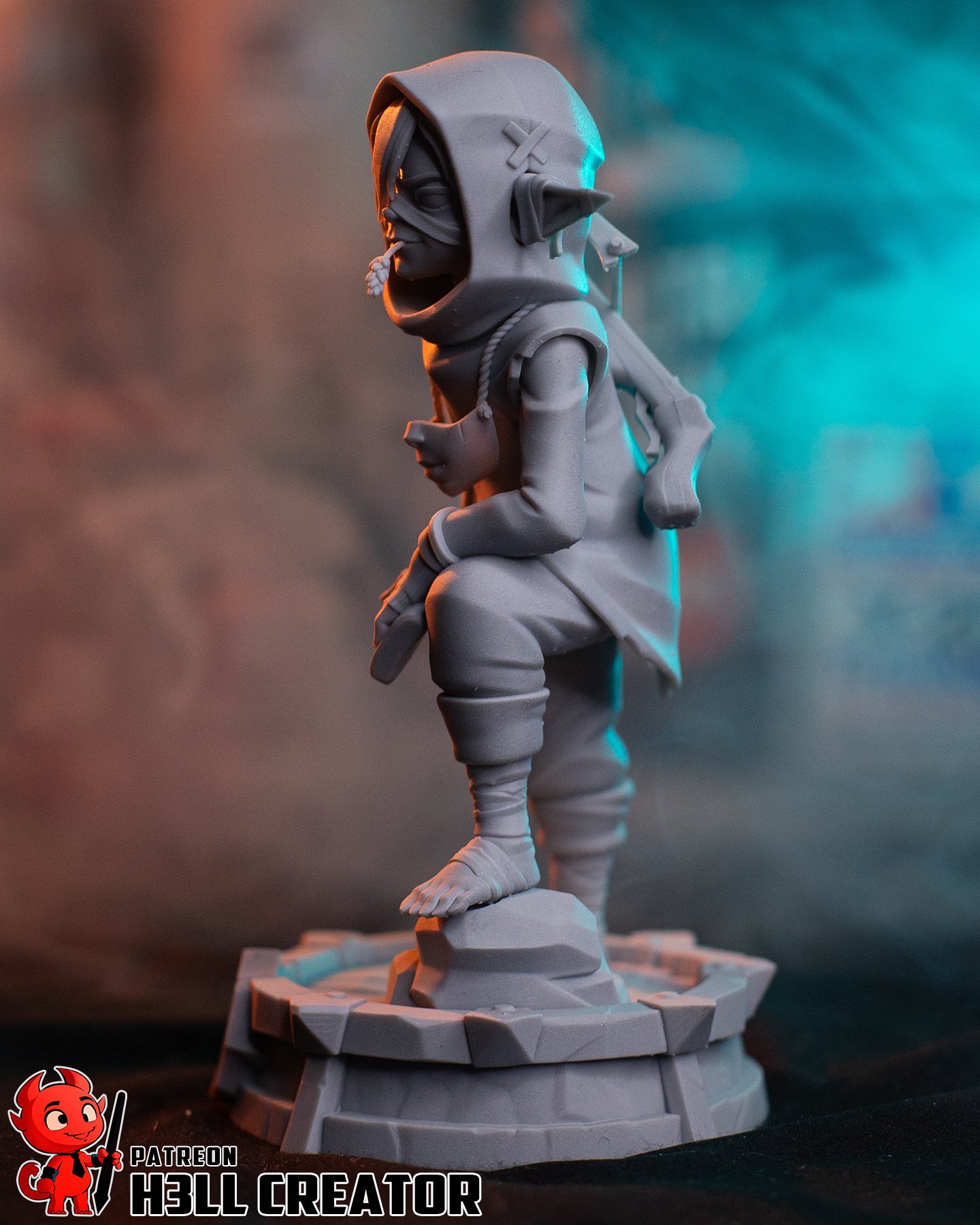 the pocket brave | 3d resin figure the pocket brave | 3d resin figure