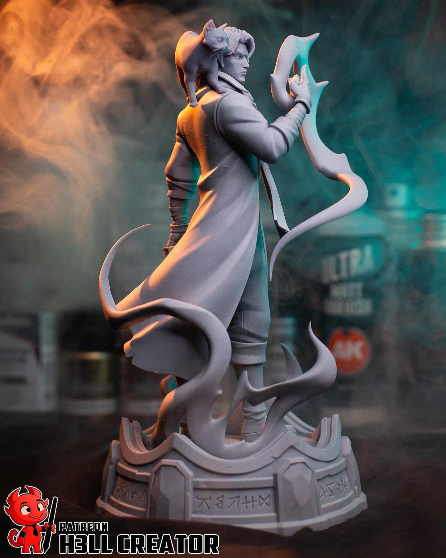 ironfist monk | 3d resin figure ironfist monk | 3d resin figure