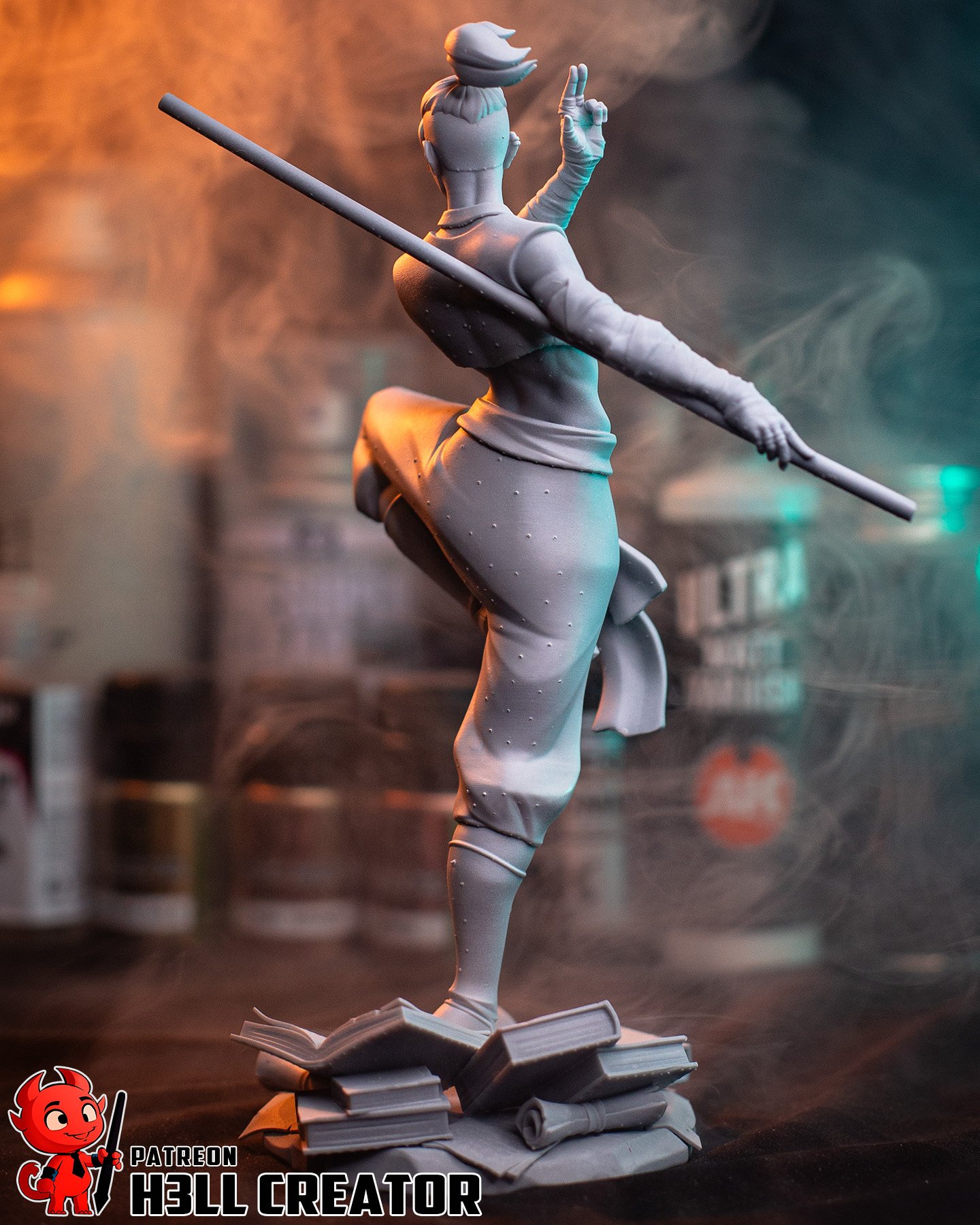 ironfist monk | 3d resin figure ironfist monk | 3d resin figure
