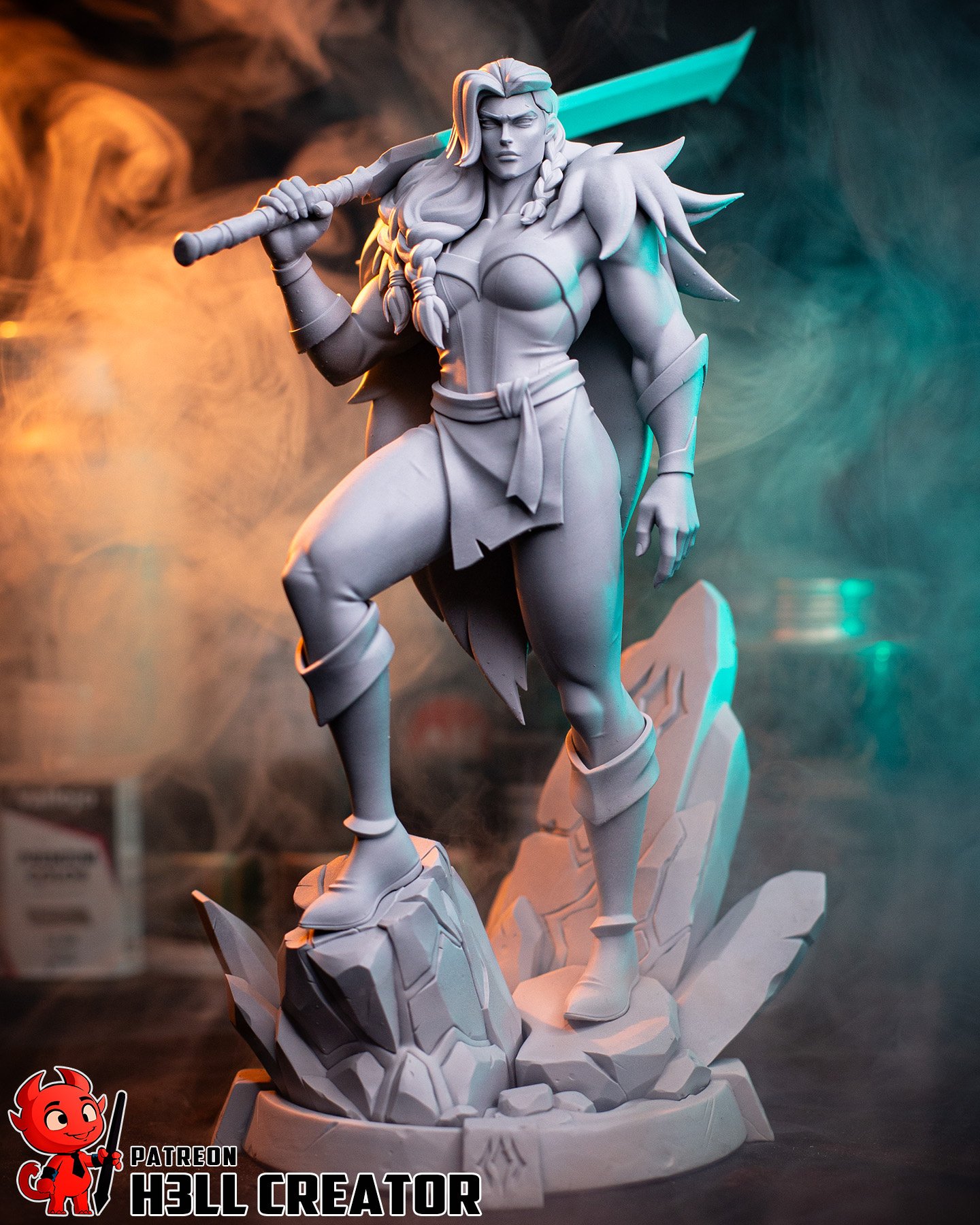 ironfist monk | 3d resin figure ironfist monk | 3d resin figure