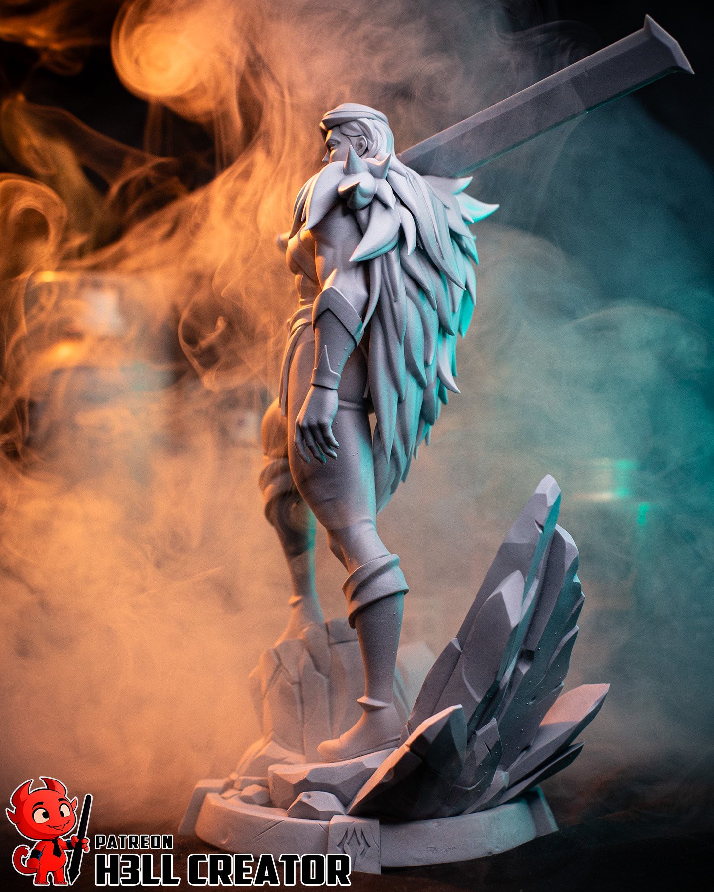 ironfist monk | 3d resin figure ironfist monk | 3d resin figure