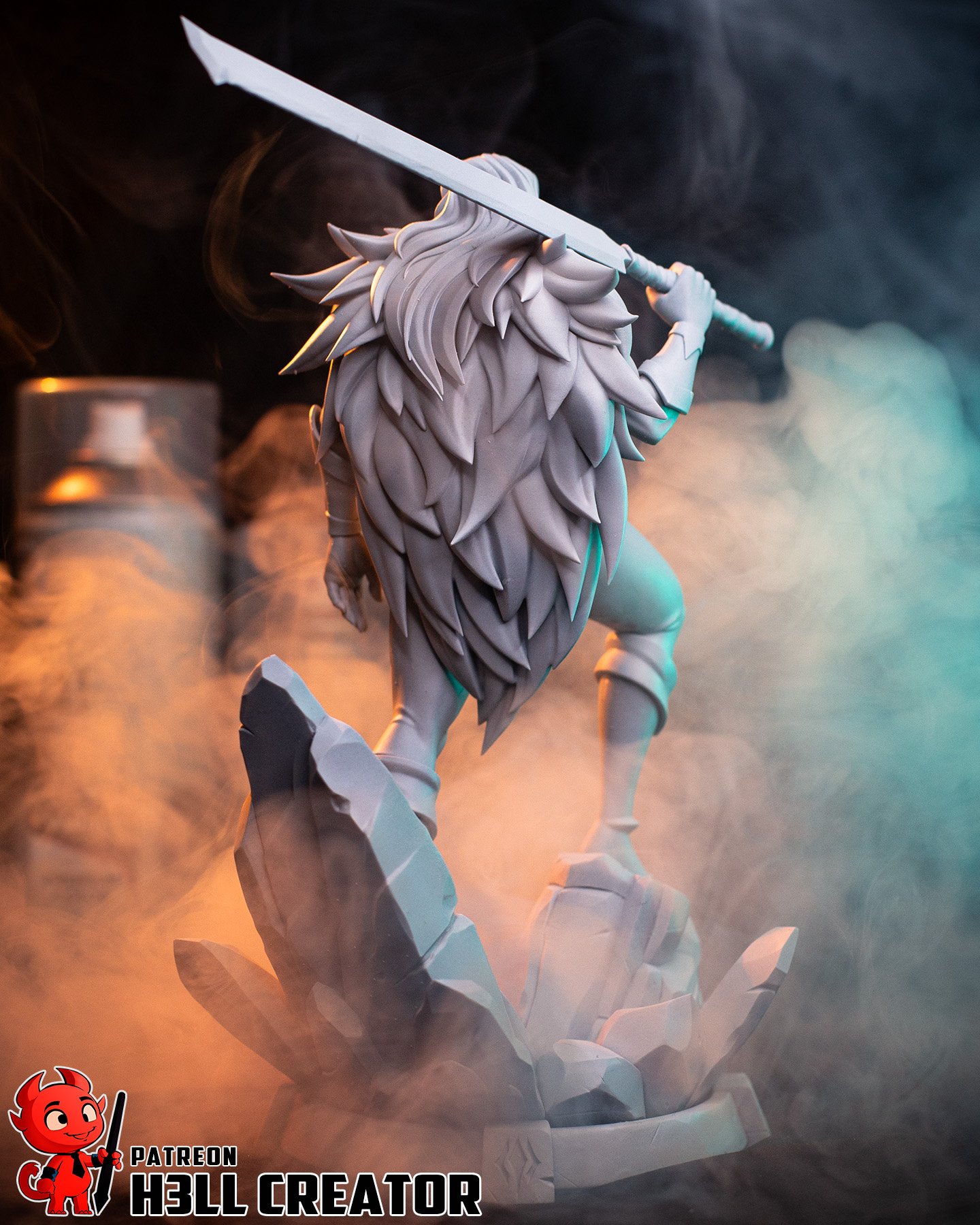 ironfist monk | 3d resin figure ironfist monk | 3d resin figure