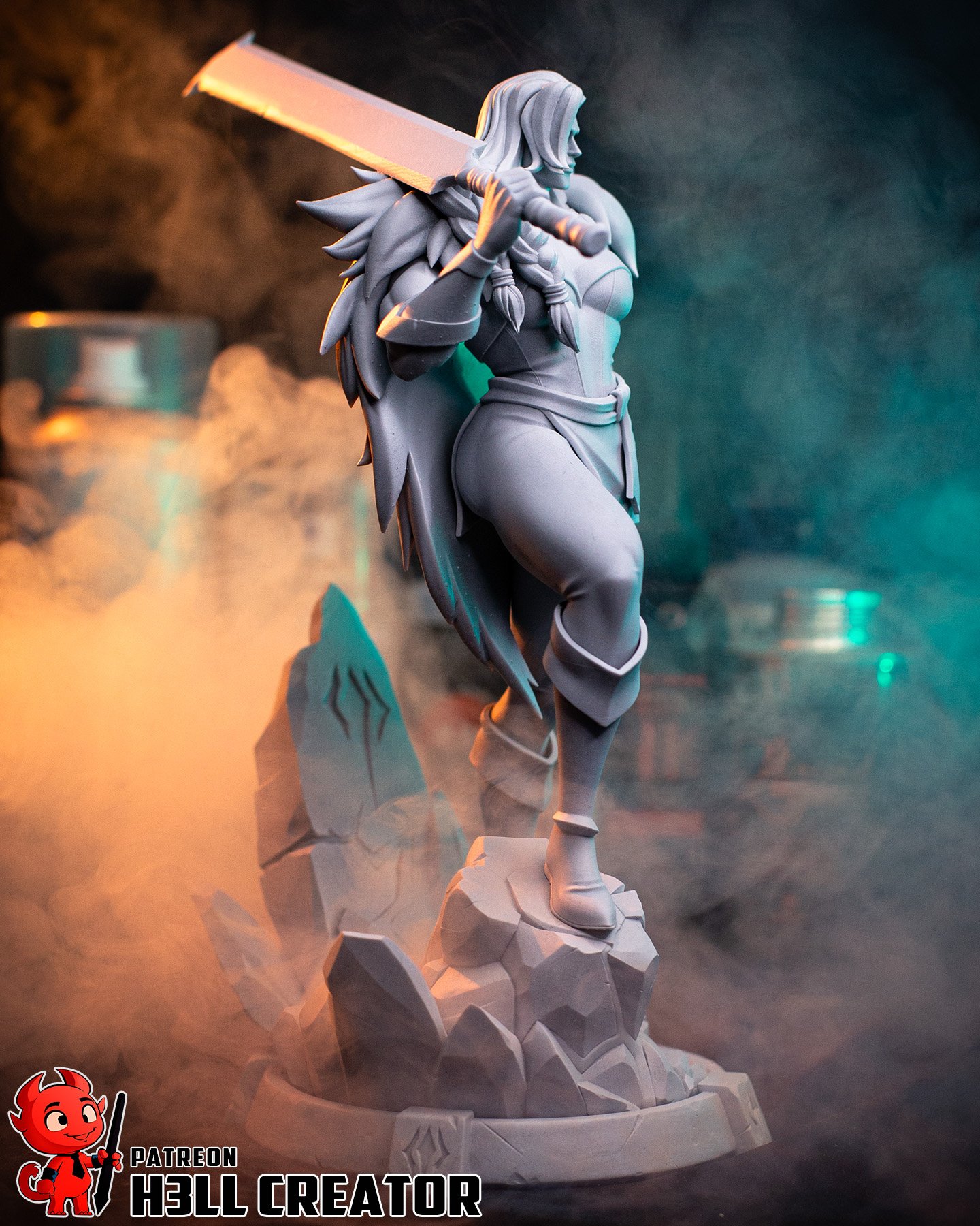 ironfist monk | 3d resin figure ironfist monk | 3d resin figure