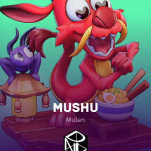 pequeño dragón rojo