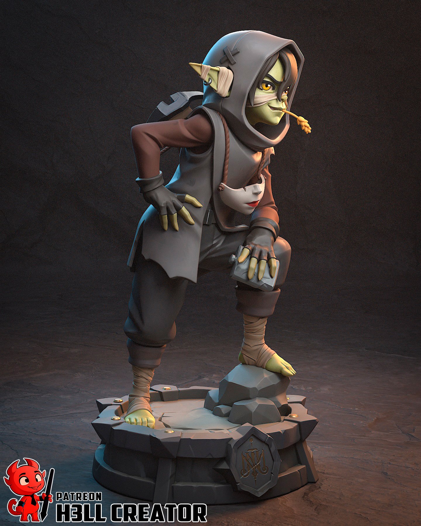 the pocket brave | 3d resin figure the pocket brave | 3d resin figure