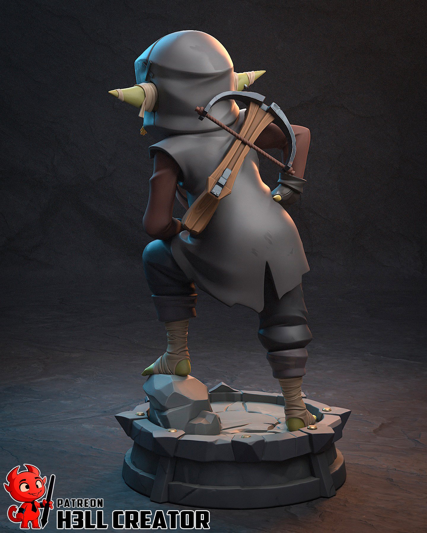 the pocket brave | 3d resin figure the pocket brave | 3d resin figure