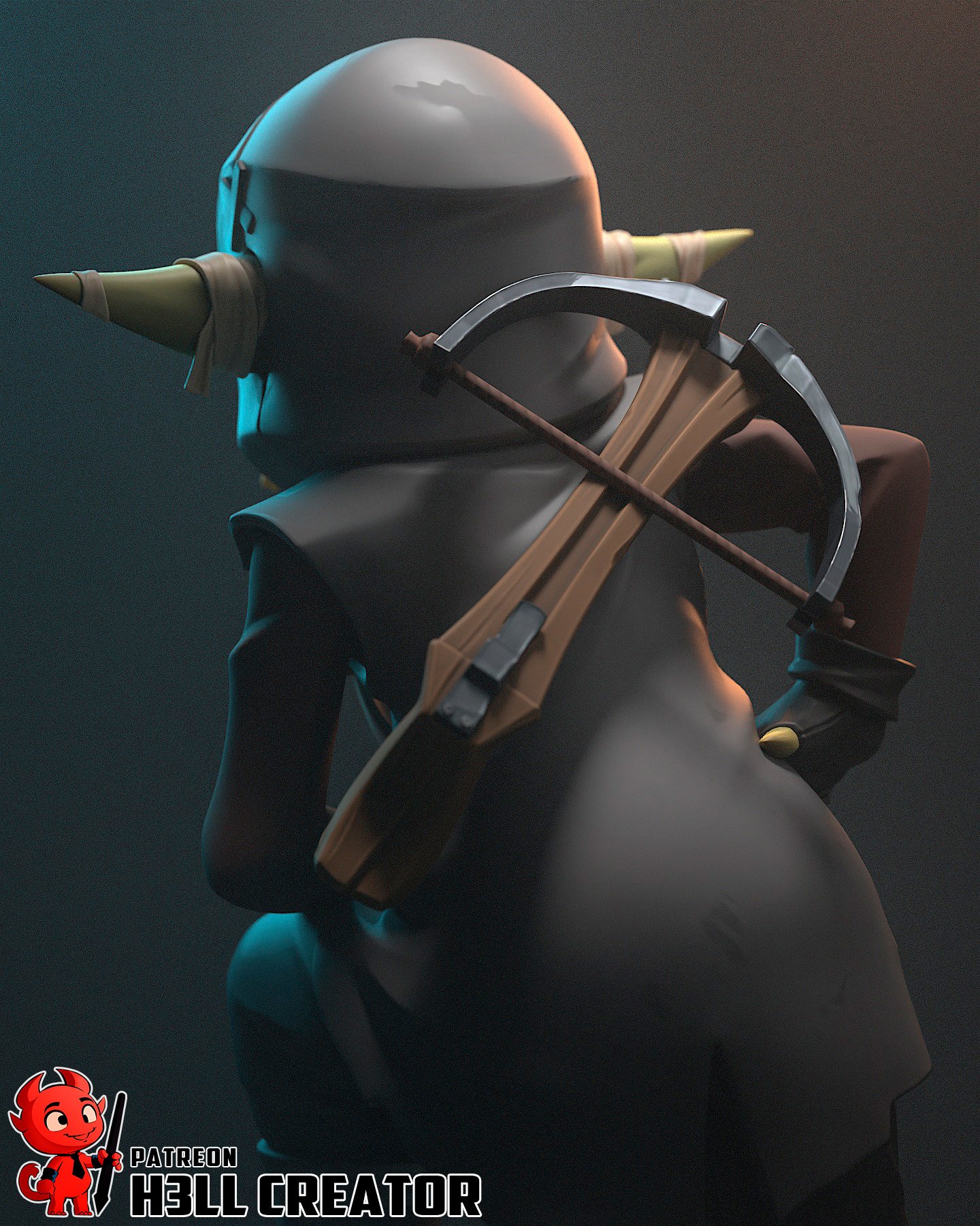 the pocket brave | 3d resin figure the pocket brave | 3d resin figure