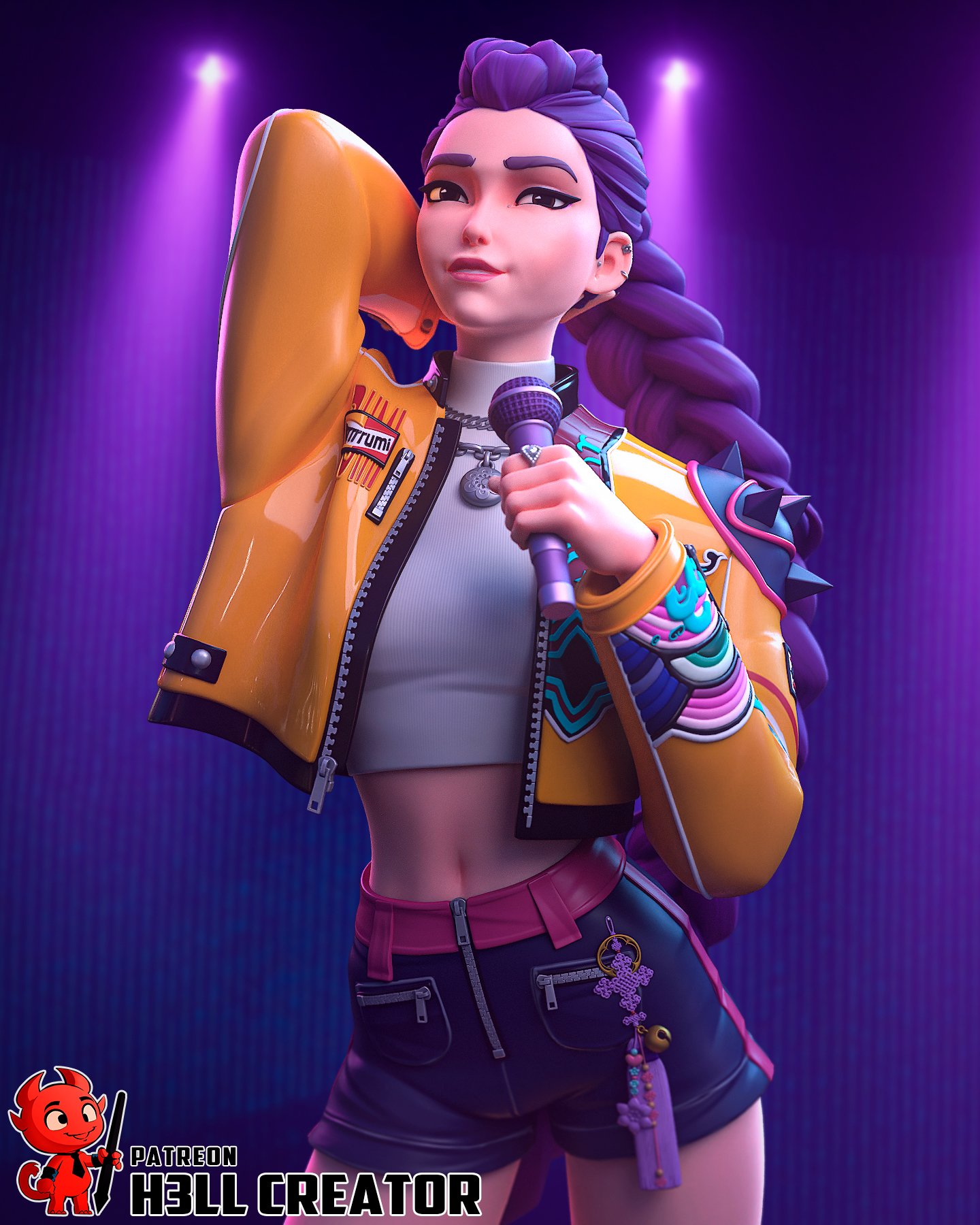 the sharp one | 3d resin figure (copia) the sharp one | 3d resin figure (copia)