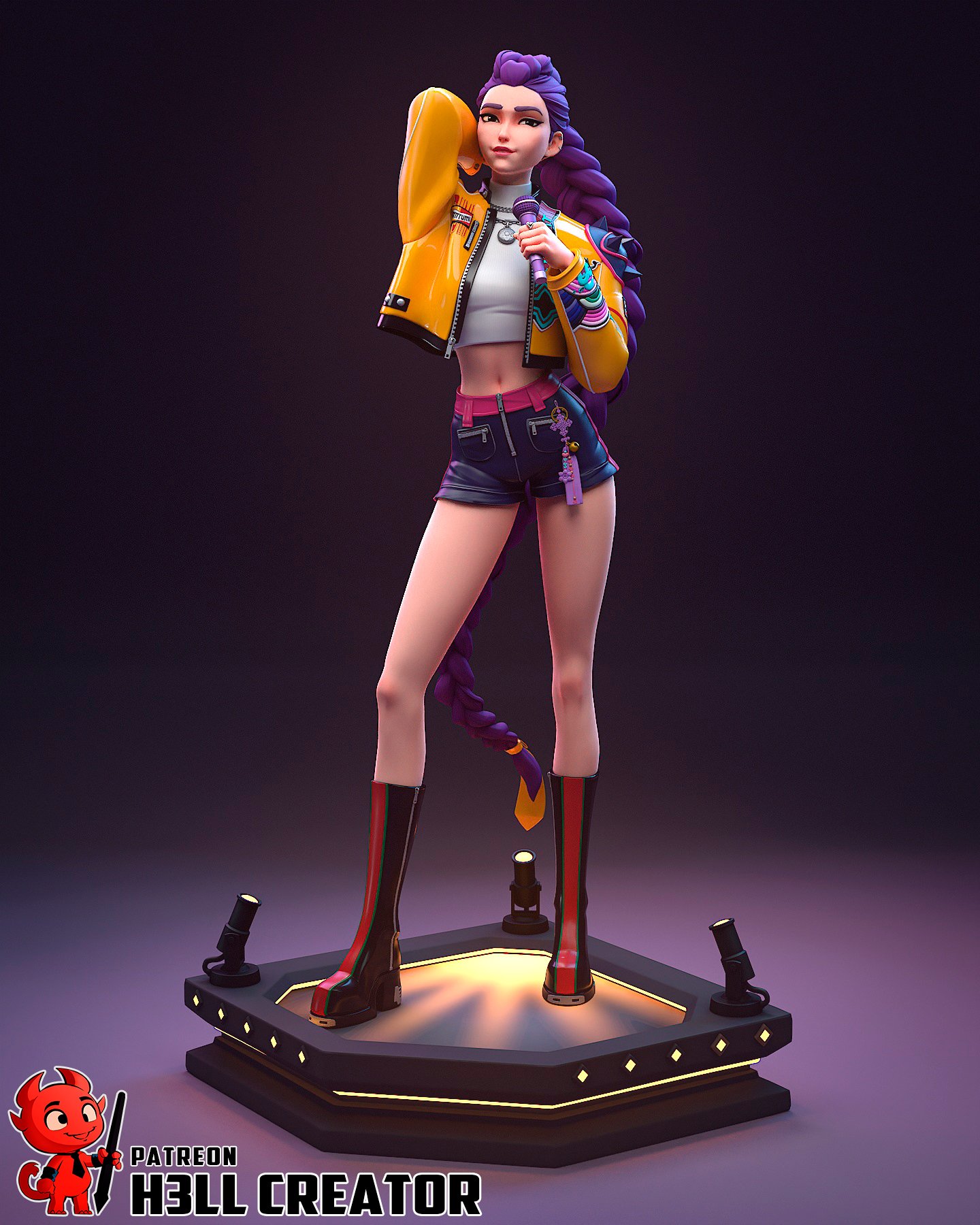 the sharp one | 3d resin figure (copia) the sharp one | 3d resin figure (copia)