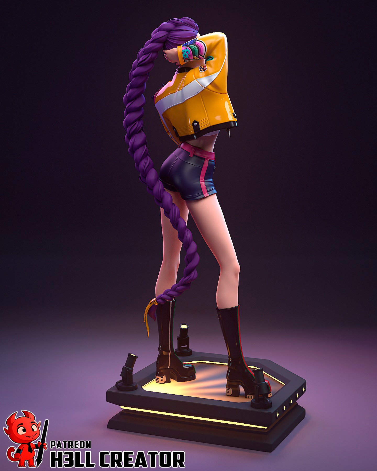 the sharp one | 3d resin figure (copia) the sharp one | 3d resin figure (copia)