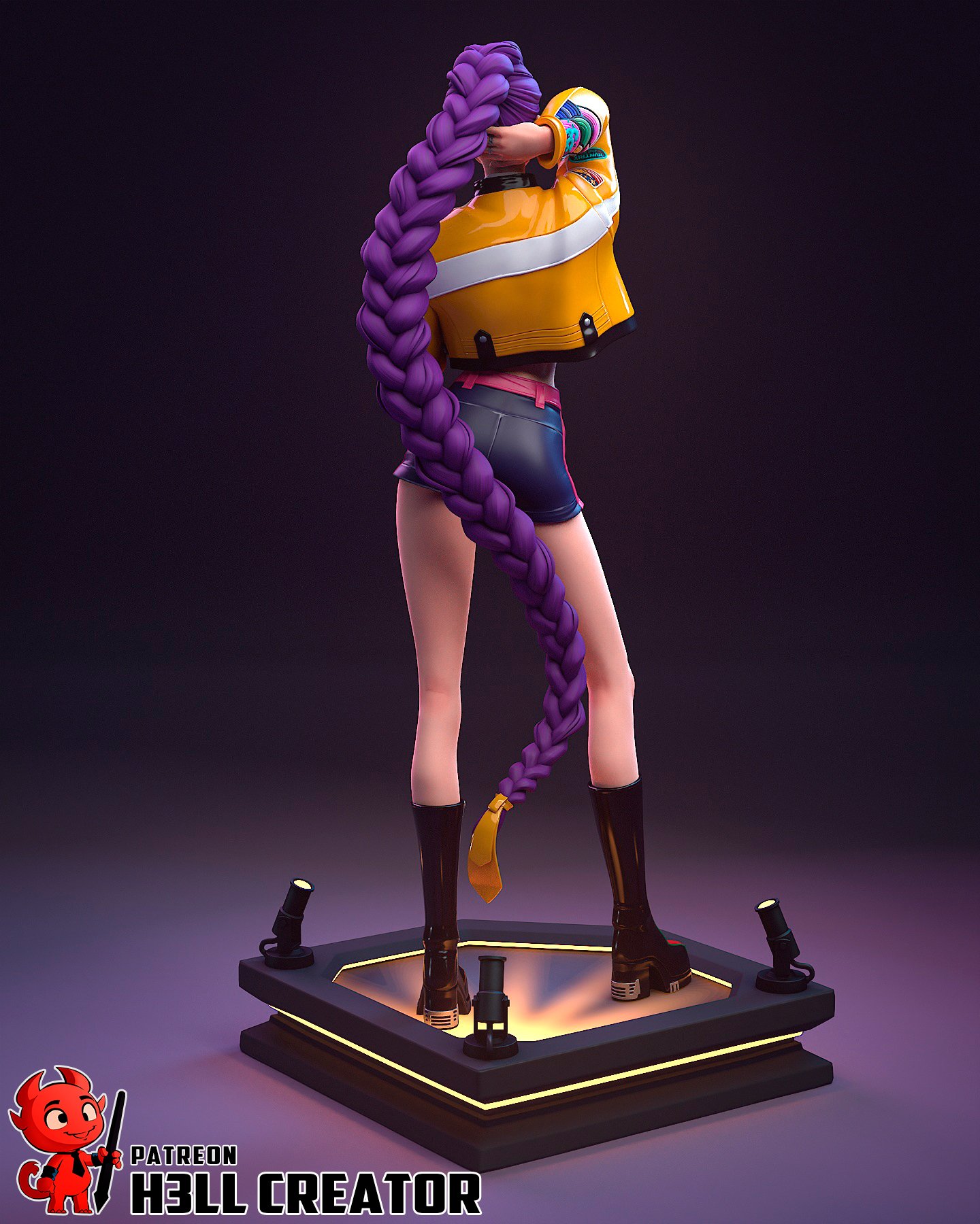 the sharp one | 3d resin figure (copia) the sharp one | 3d resin figure (copia)