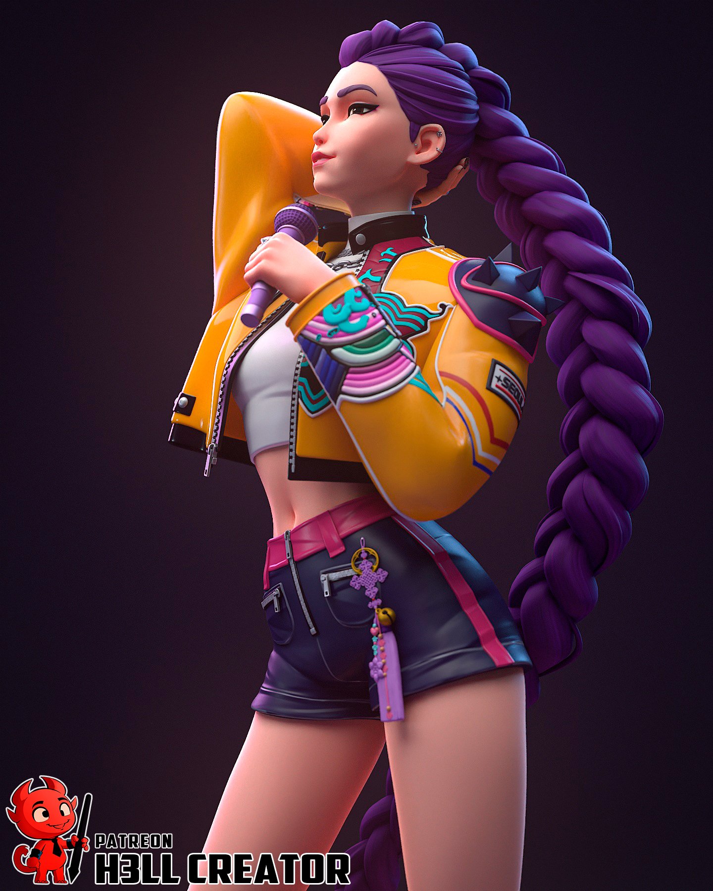 the sharp one | 3d resin figure (copia) the sharp one | 3d resin figure (copia)