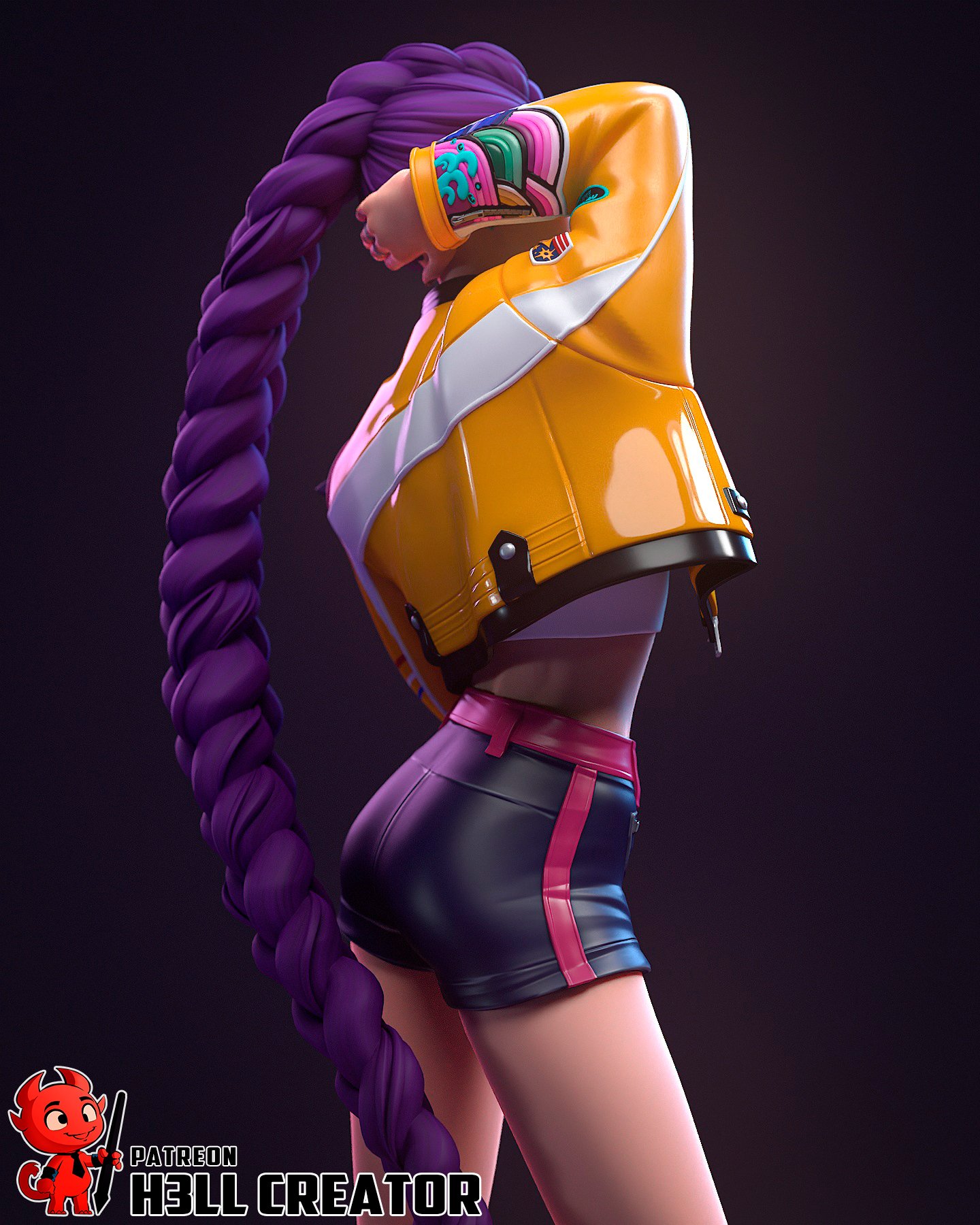 the sharp one | 3d resin figure (copia) the sharp one | 3d resin figure (copia)