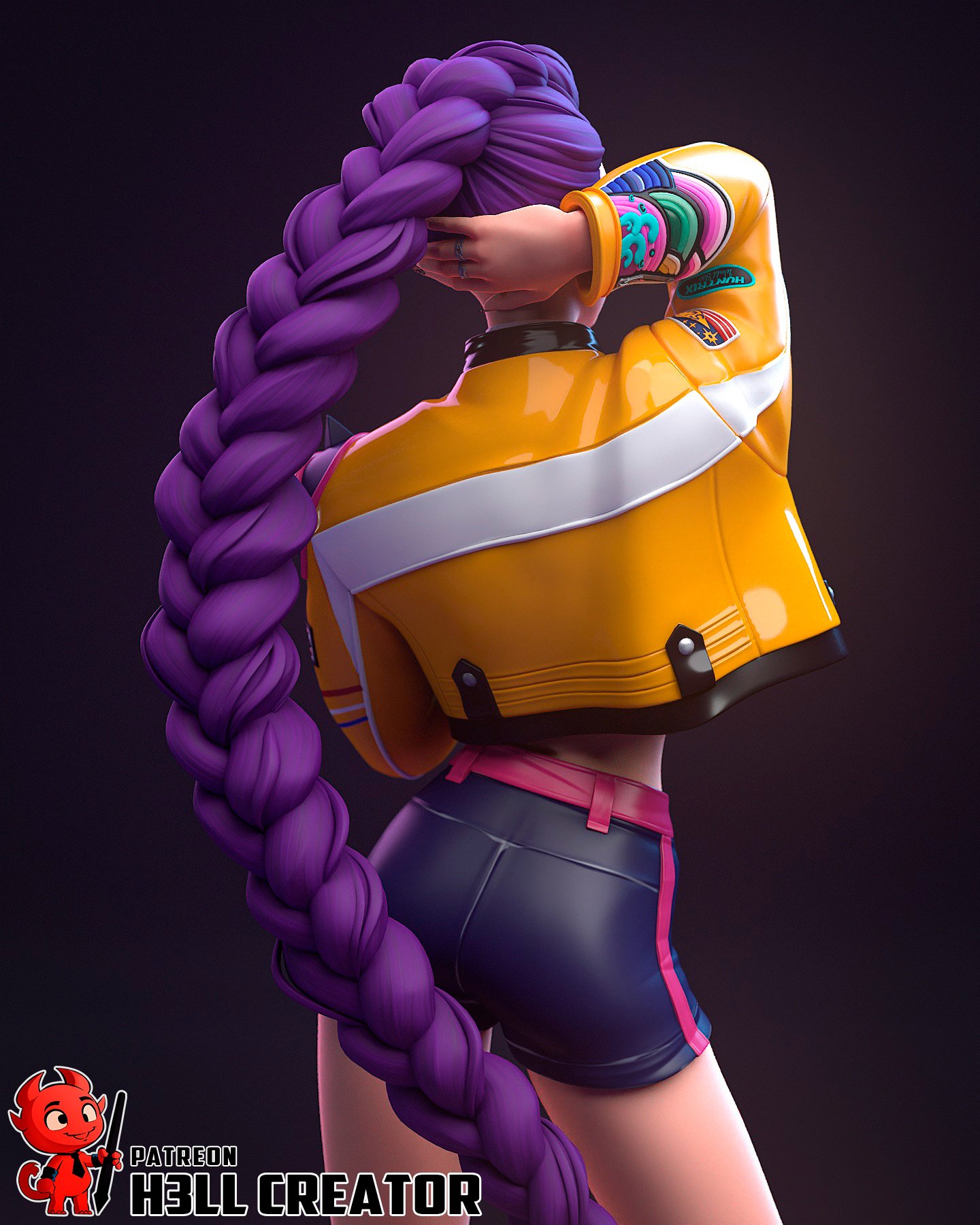 the sharp one | 3d resin figure (copia) the sharp one | 3d resin figure (copia)