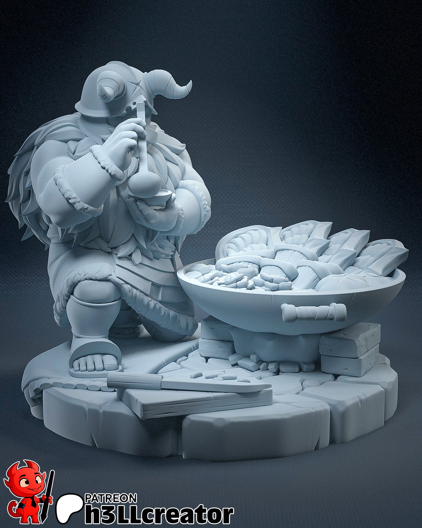 little guardian | 3d resin figure little guardian | 3d resin figure